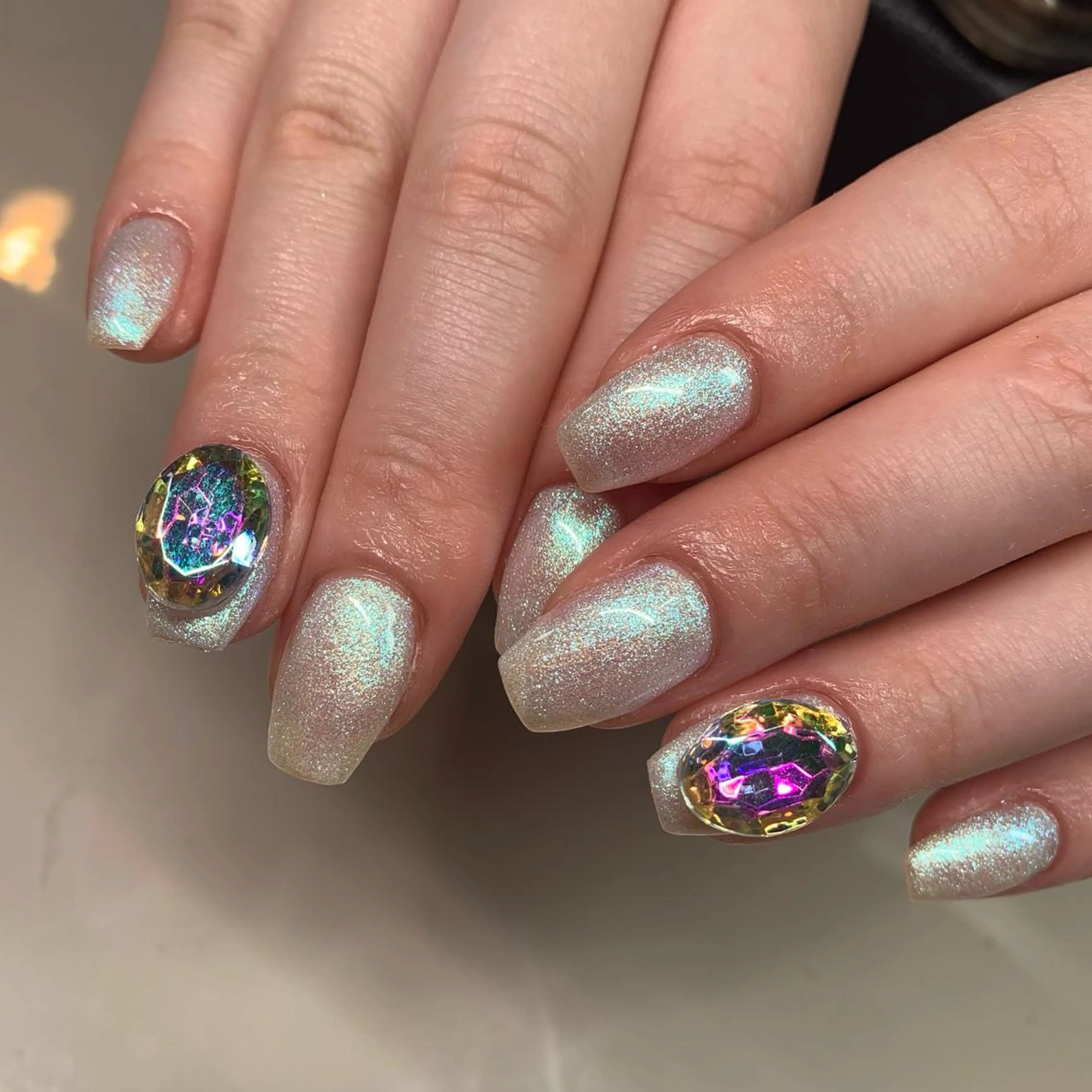 ネイル mofie🤍ユミ/ 恵比寿/パラジェルのネイルデザイン