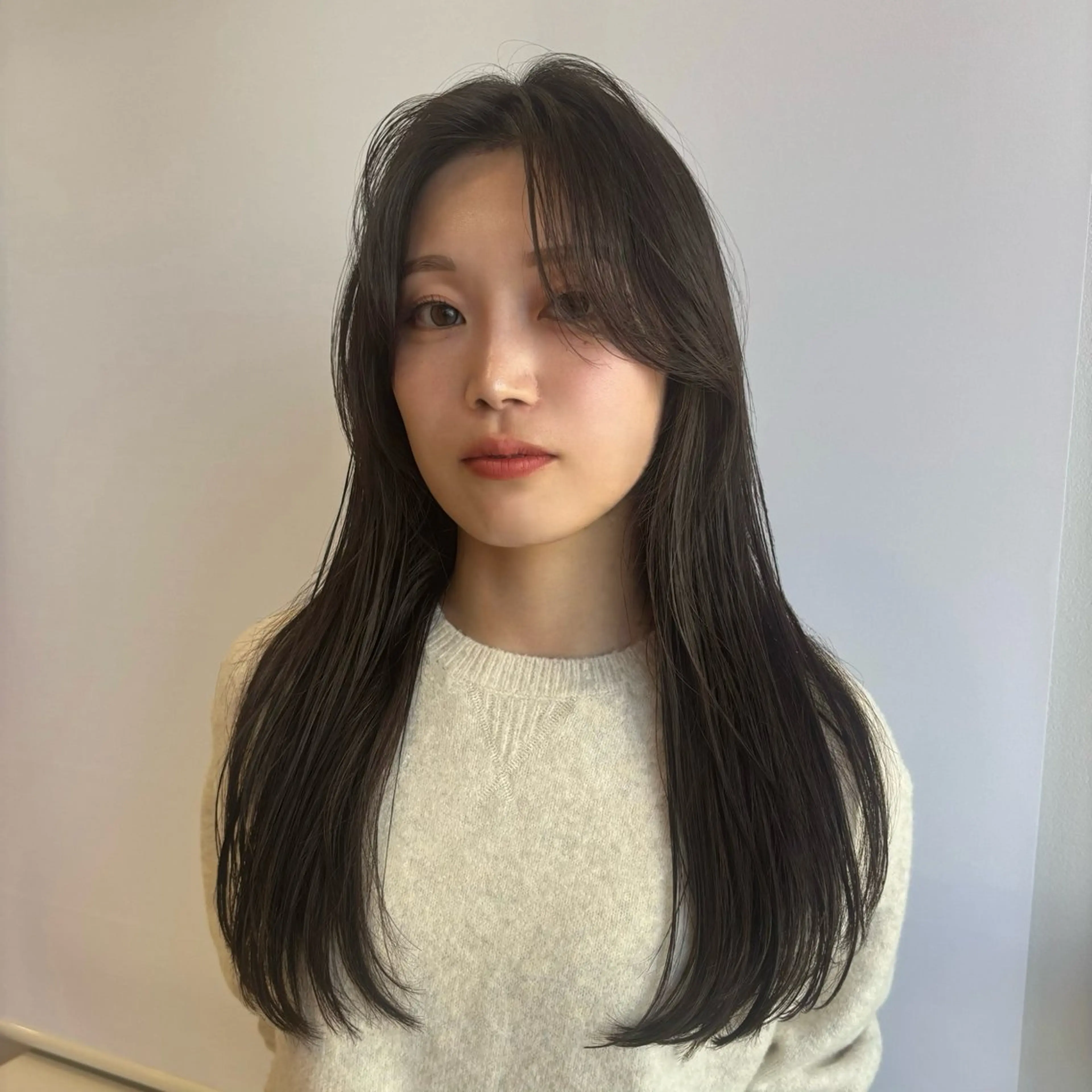 ロング カラー カット ヘアカラー トリートメント 透明感カラー/ くびれヘア/ユウユのヘアスタイル