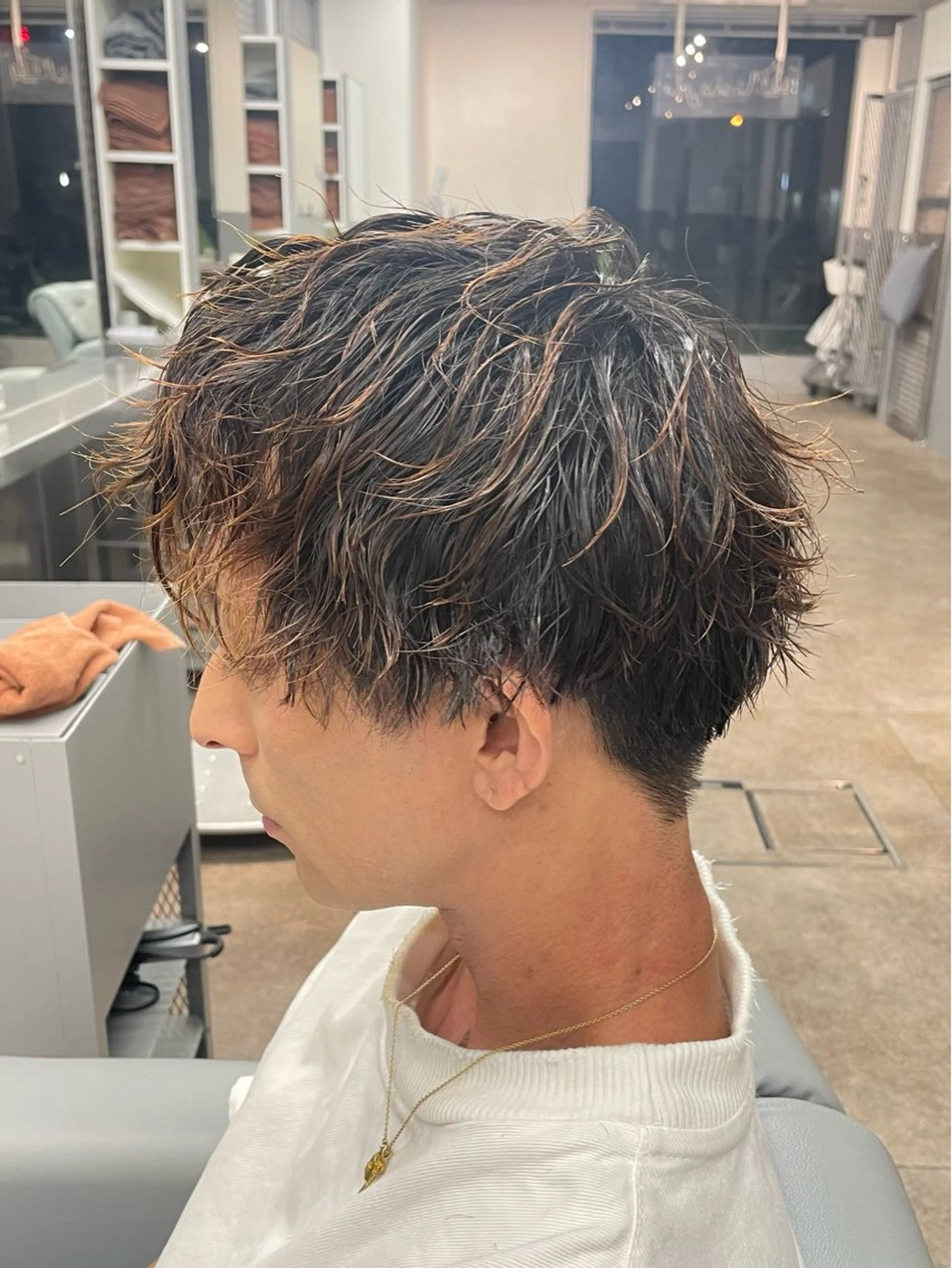 パーマ メンズ メンズパーマ メンズツイストパーマ ツイストパーマ Noisyle 西本町店所属・メンズ特化美容師 ⭐️ヤマモトのヘアスタイル