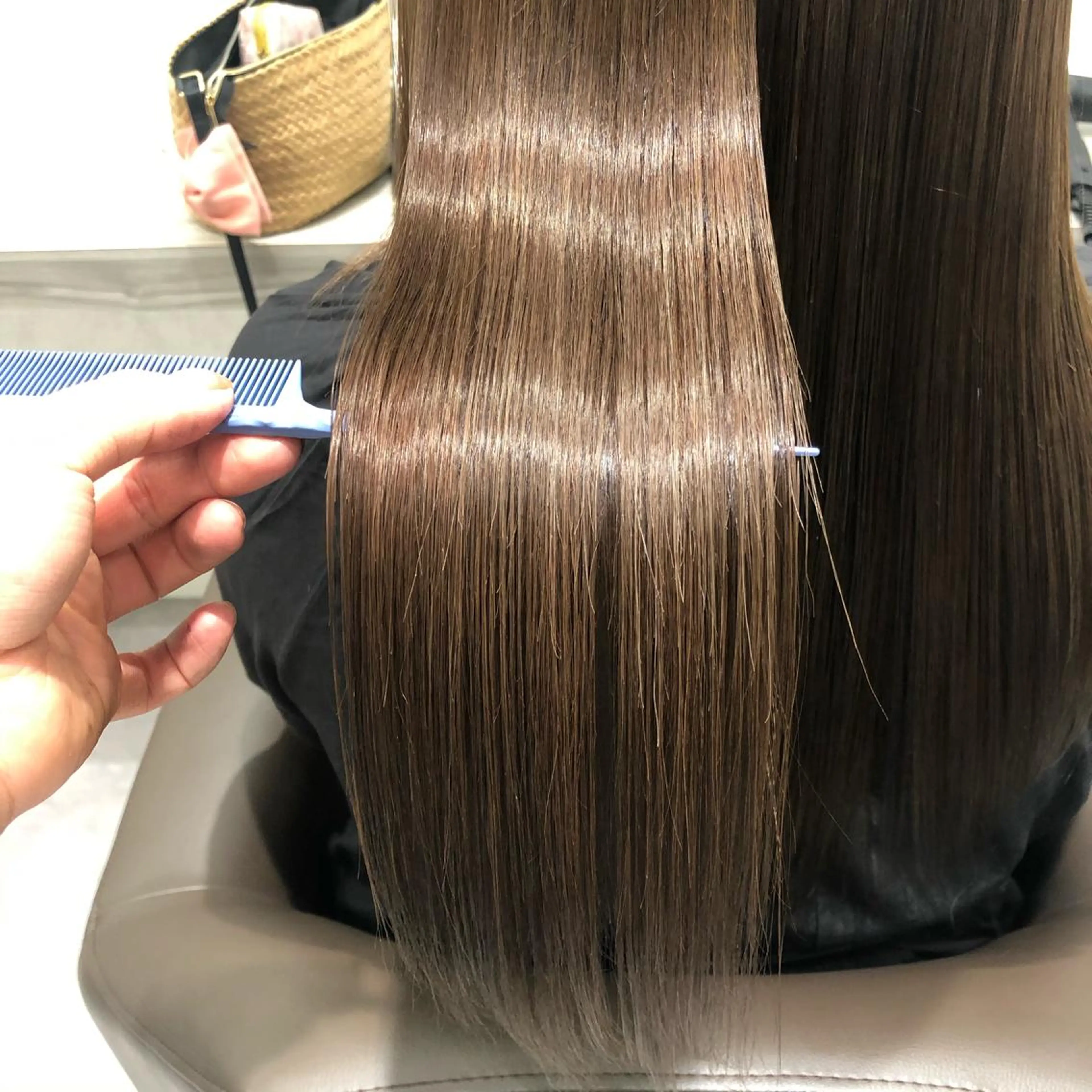 ロング カラー ムトウセイマ/艶髪 /艶ケアWブリーチのヘアスタイル