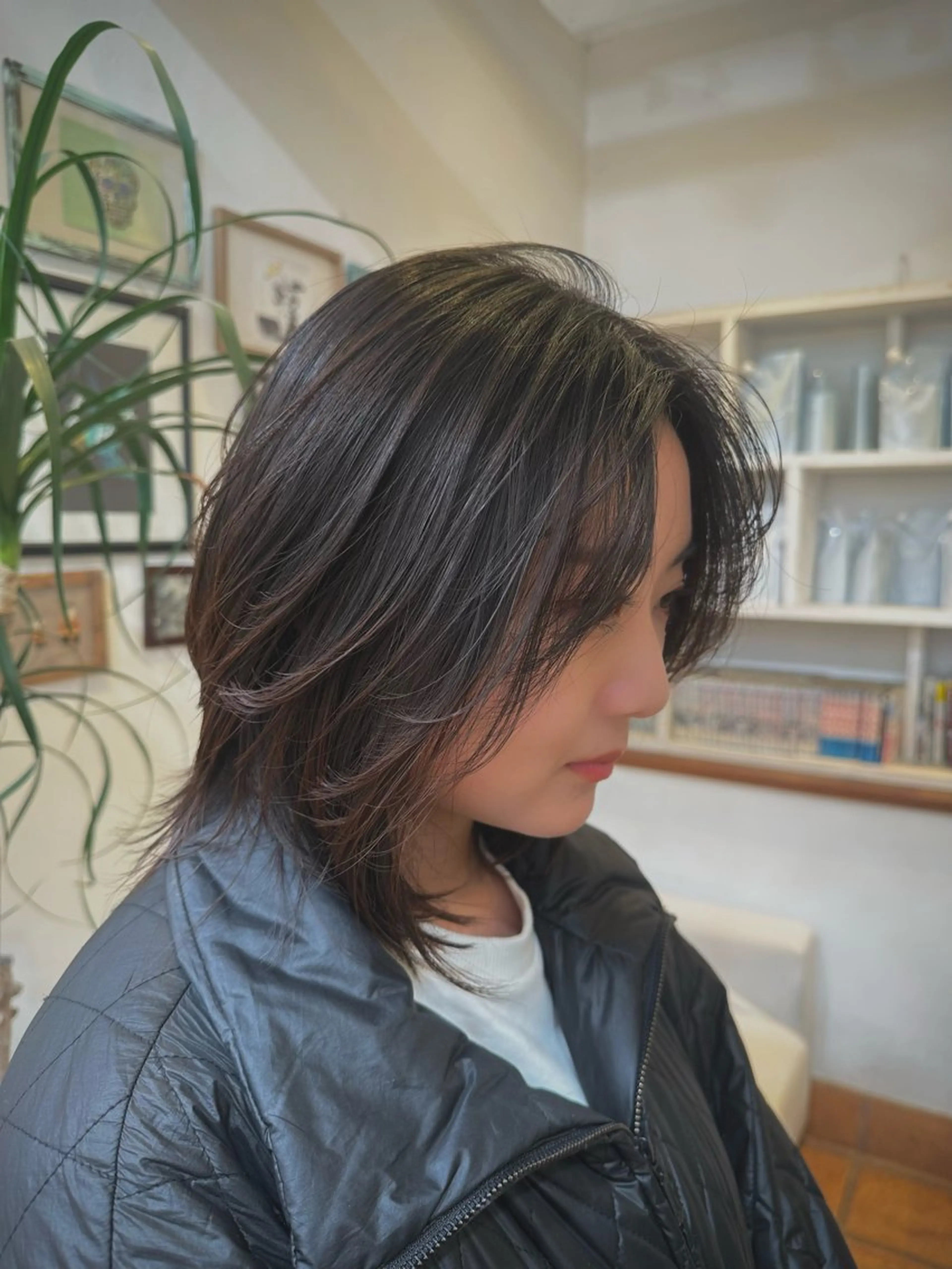 ミディアム カラー カット KAKERU/ボブ/ ショート/パーマ🌱のヘアスタイル