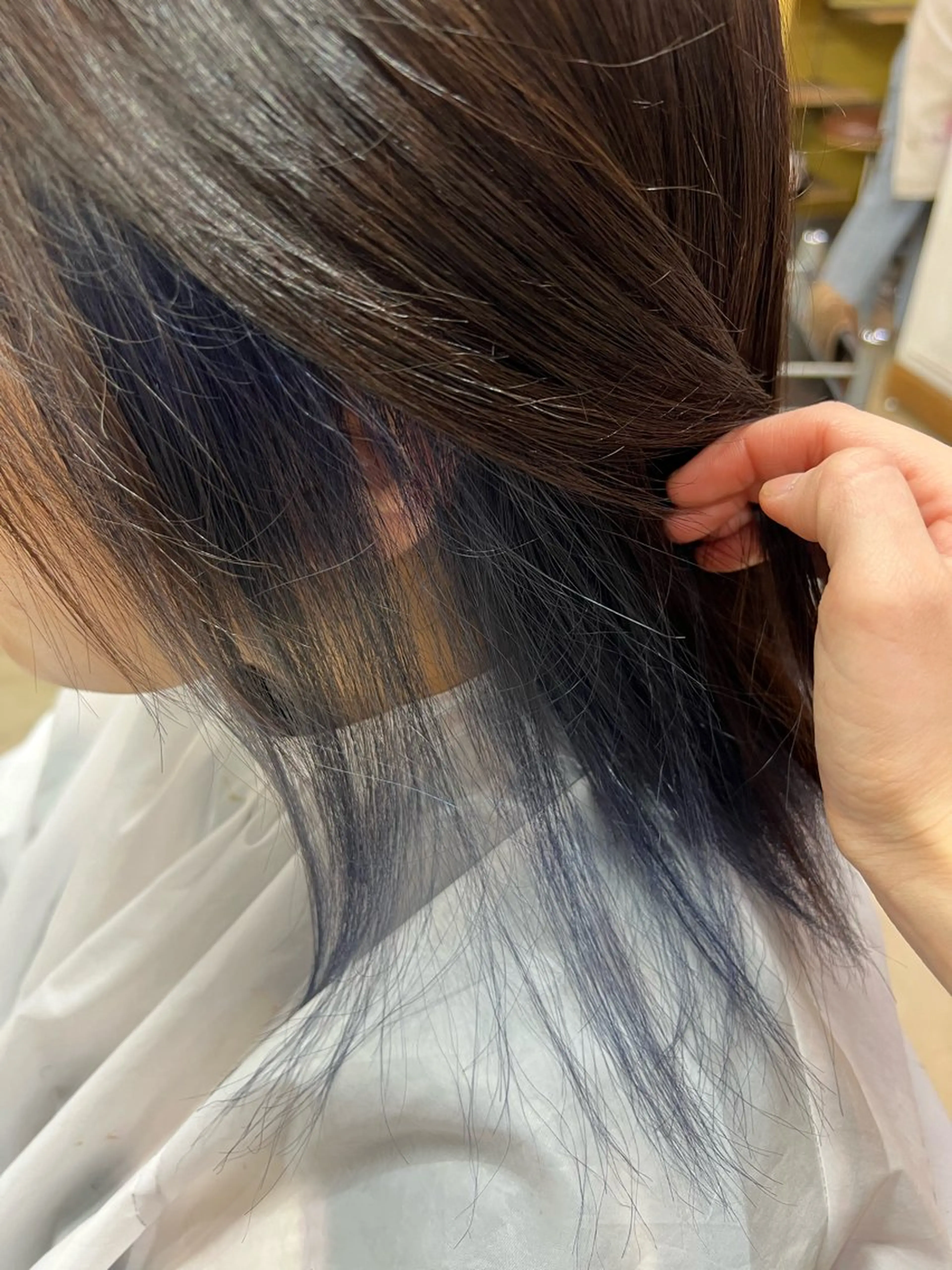 カラー ブルーカラー インナーカラー men's&ladys J'sGrace【メンズアンドレディース ジェイズグレイス】所属・🌻J'sGrace /JUMA🌻のヘアスタイル