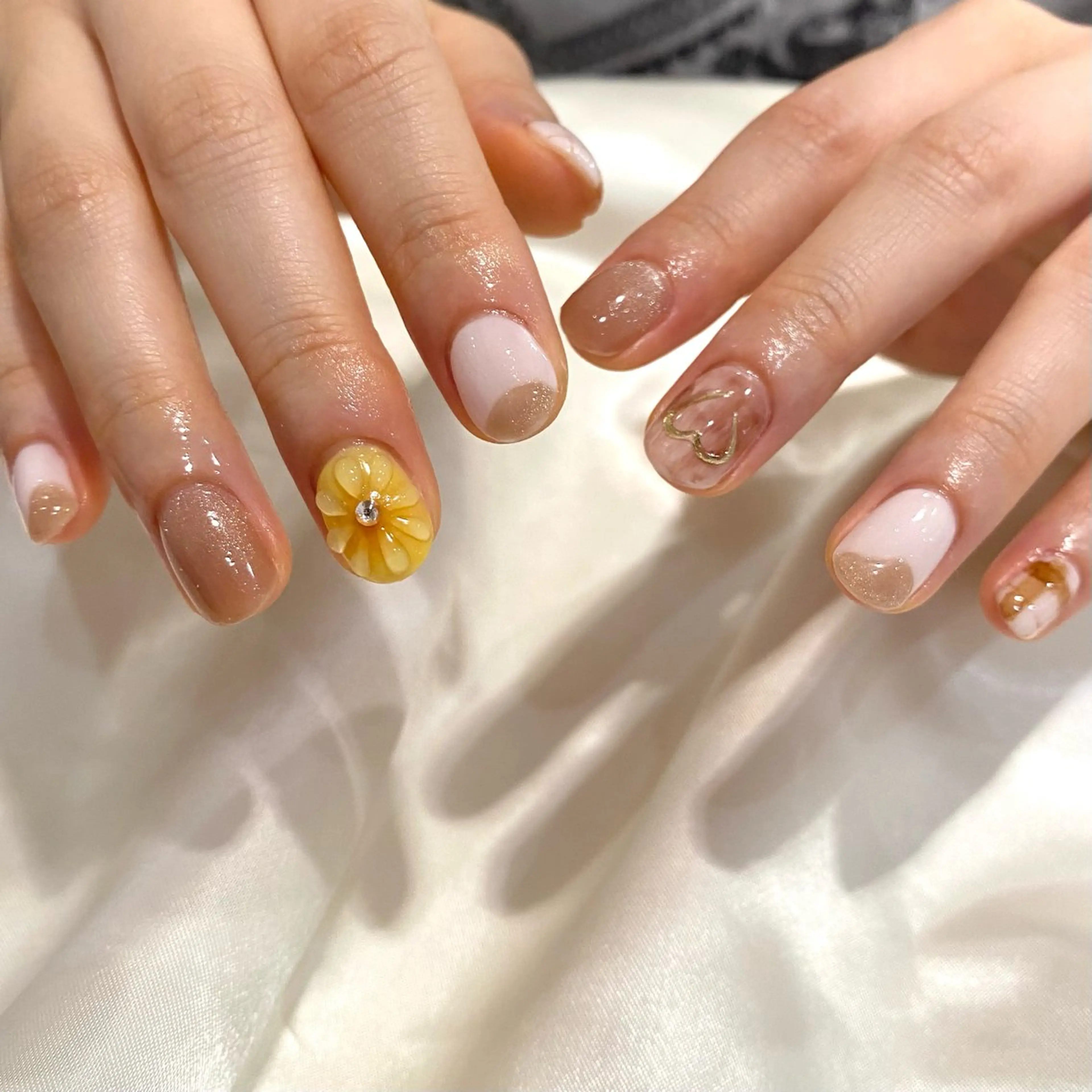 ネイル ハンドネイル 江原 楓果のネイルデザイン