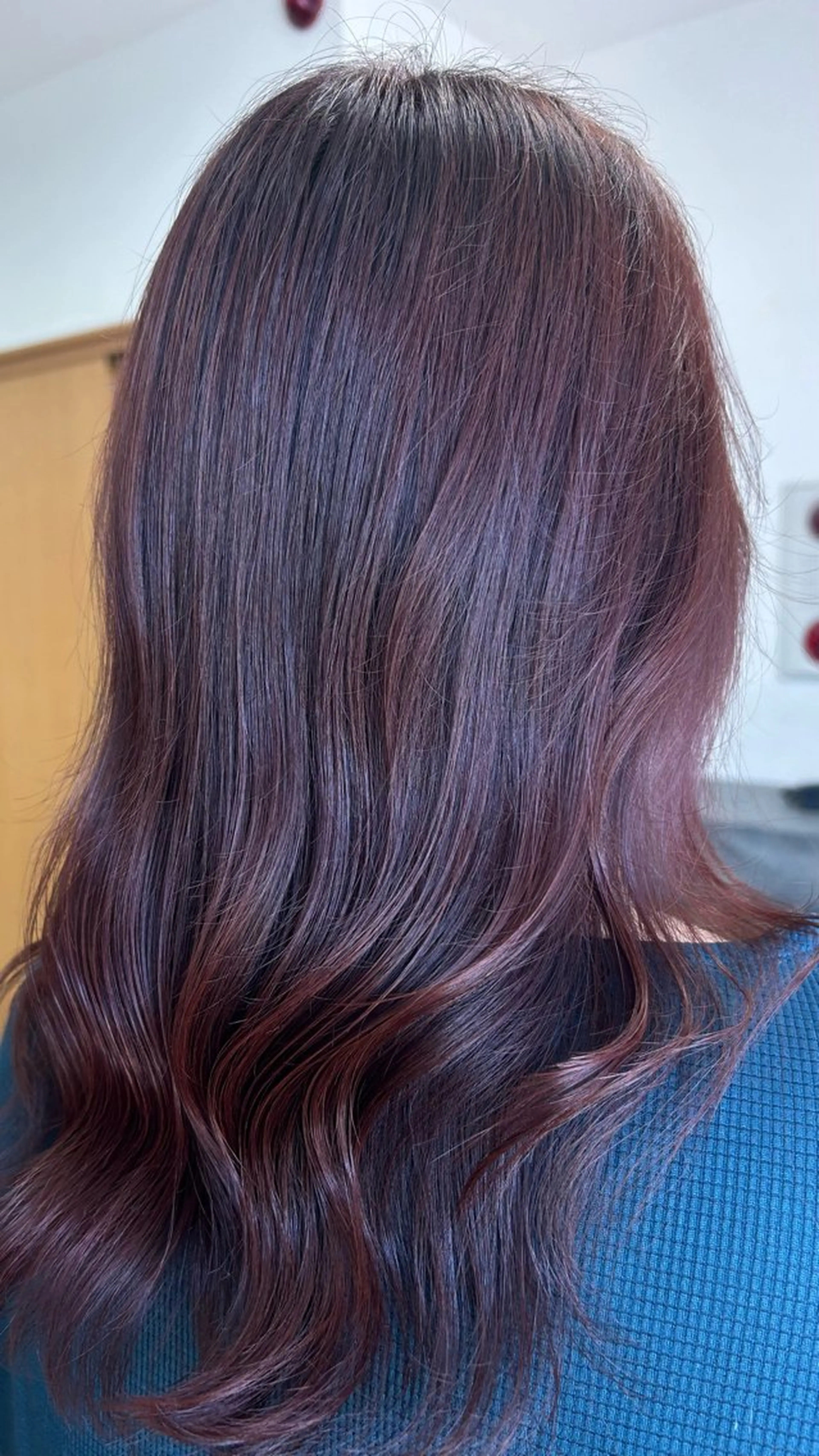 セミロング カット ヘアカラー ❄️艶カラー/レイヤ ー/ボブ/mao❄️のヘアスタイル