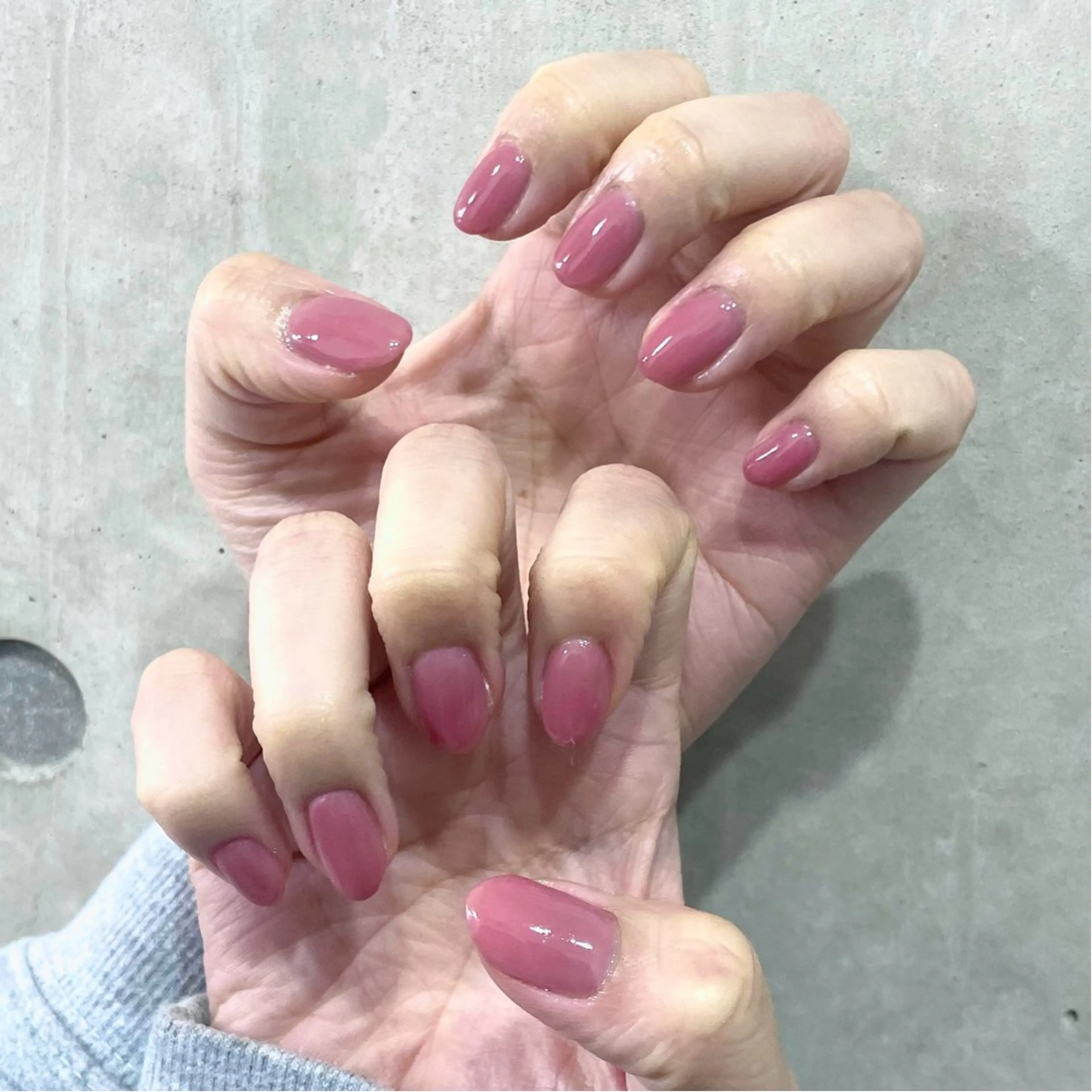 ネイル ピンク 春ネイル ハンドネイル 🤍One MISAKI🤍のネイルデザイン