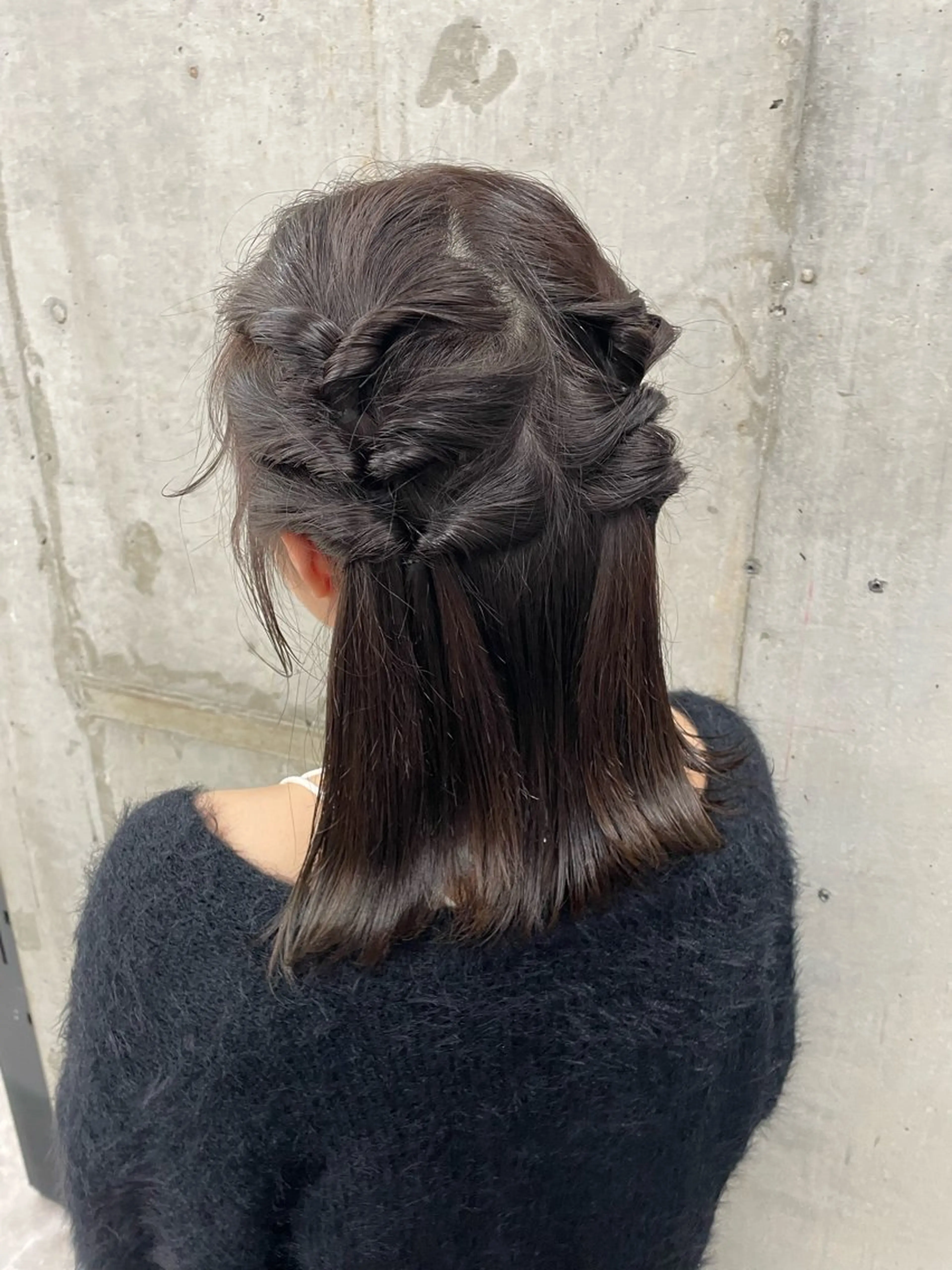 ミディアム カラー ブリーチ 透明感カラー トリートメント ブリーチ/ベージュ 💕/momoaのヘアスタイル