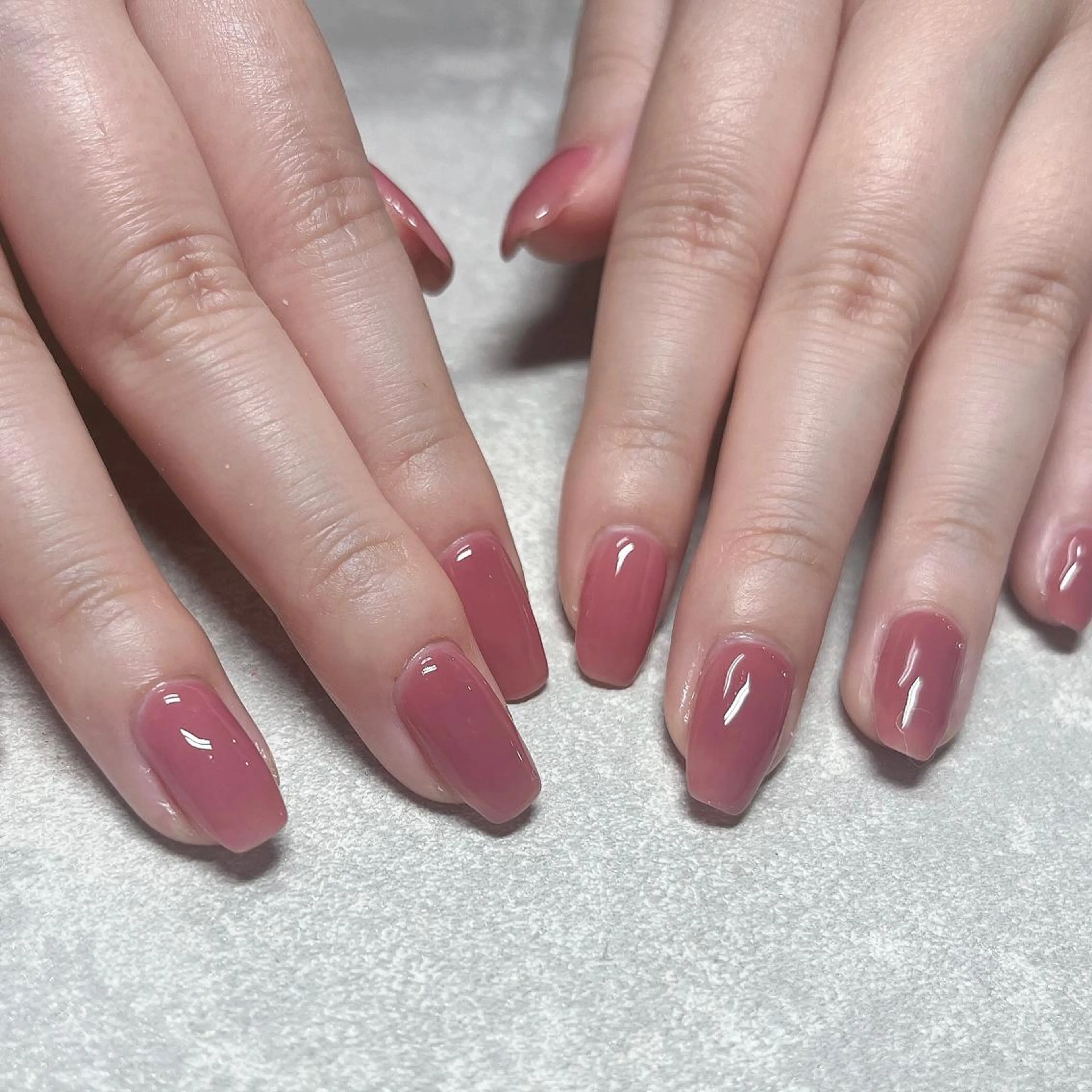 ネイル ワンカラーネイル LI’A NAIL SALON所属・LIAnail MOEのネイルデザイン