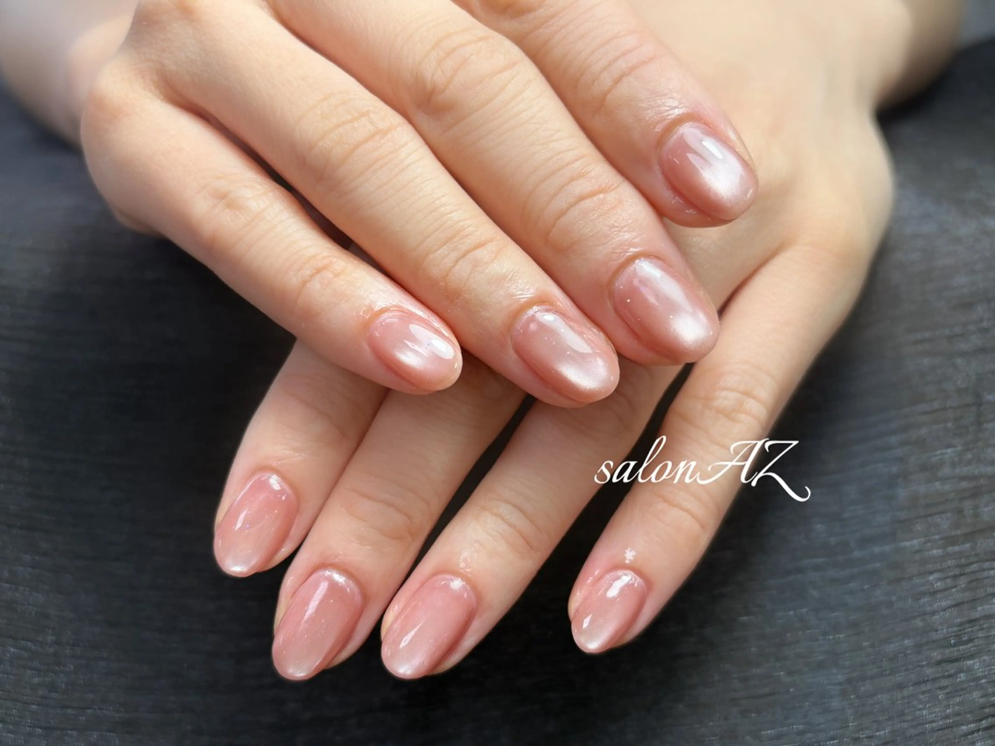 ネイル アートネイル 長さ出し フットネイル フレンチネイル ジェルネイル salon AZのネイルデザイン