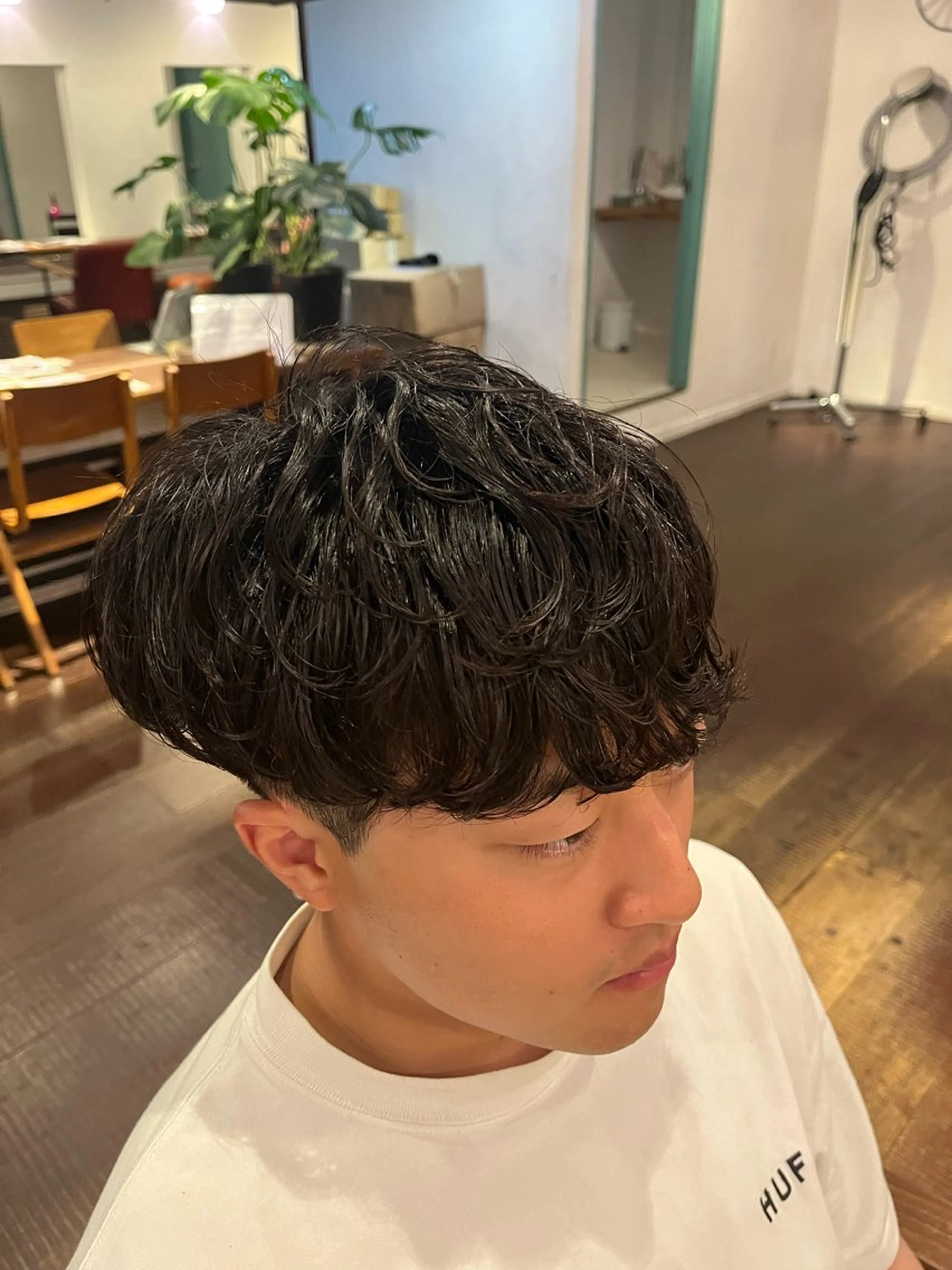 パーマ メンズ 今村俊介 メンズカットのヘアスタイル