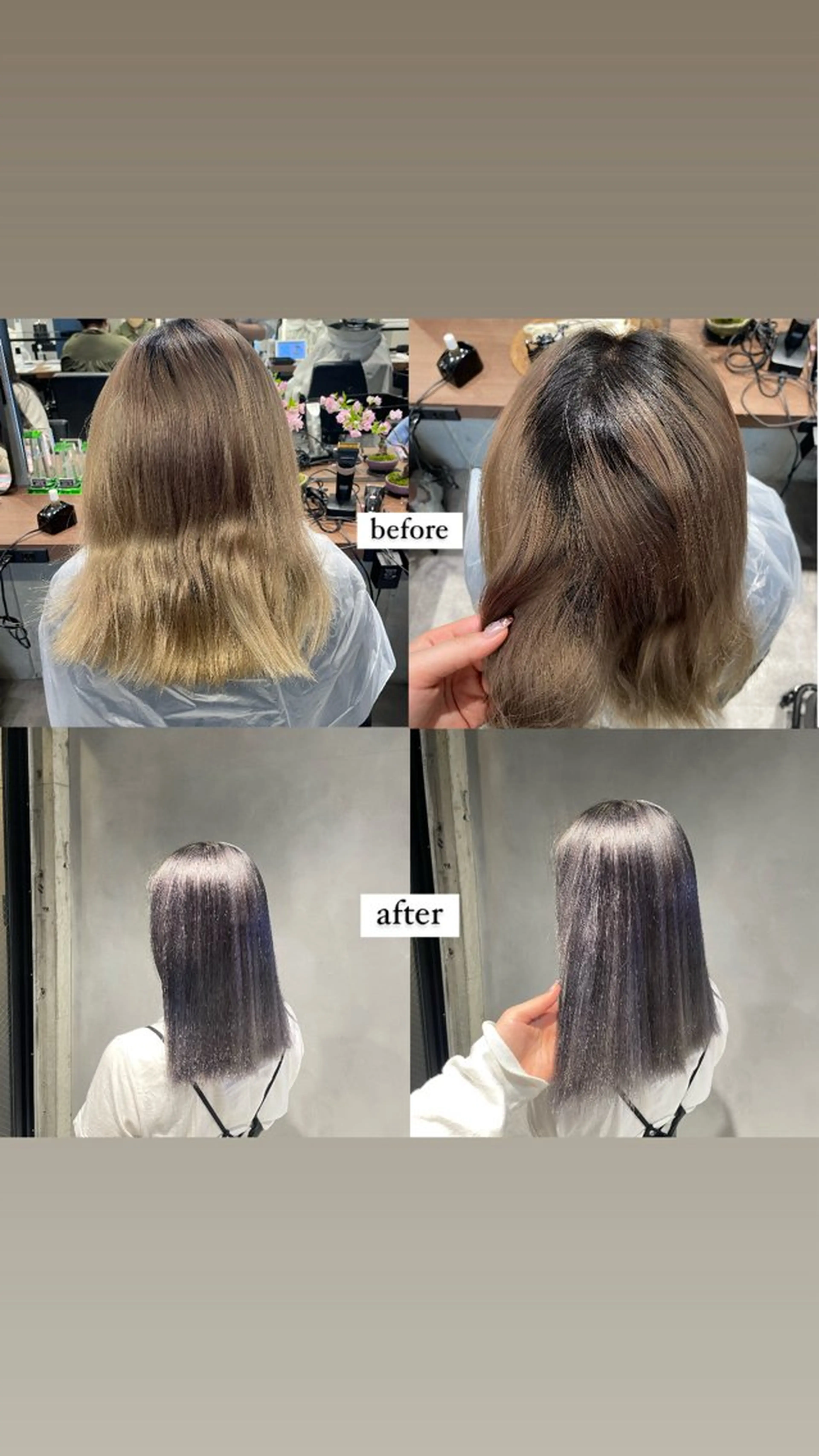 カラー ブリーチ ケアブリーチ ヘアカラー 暖色/ハイトーン/ カラー/HBLのヘアスタイル