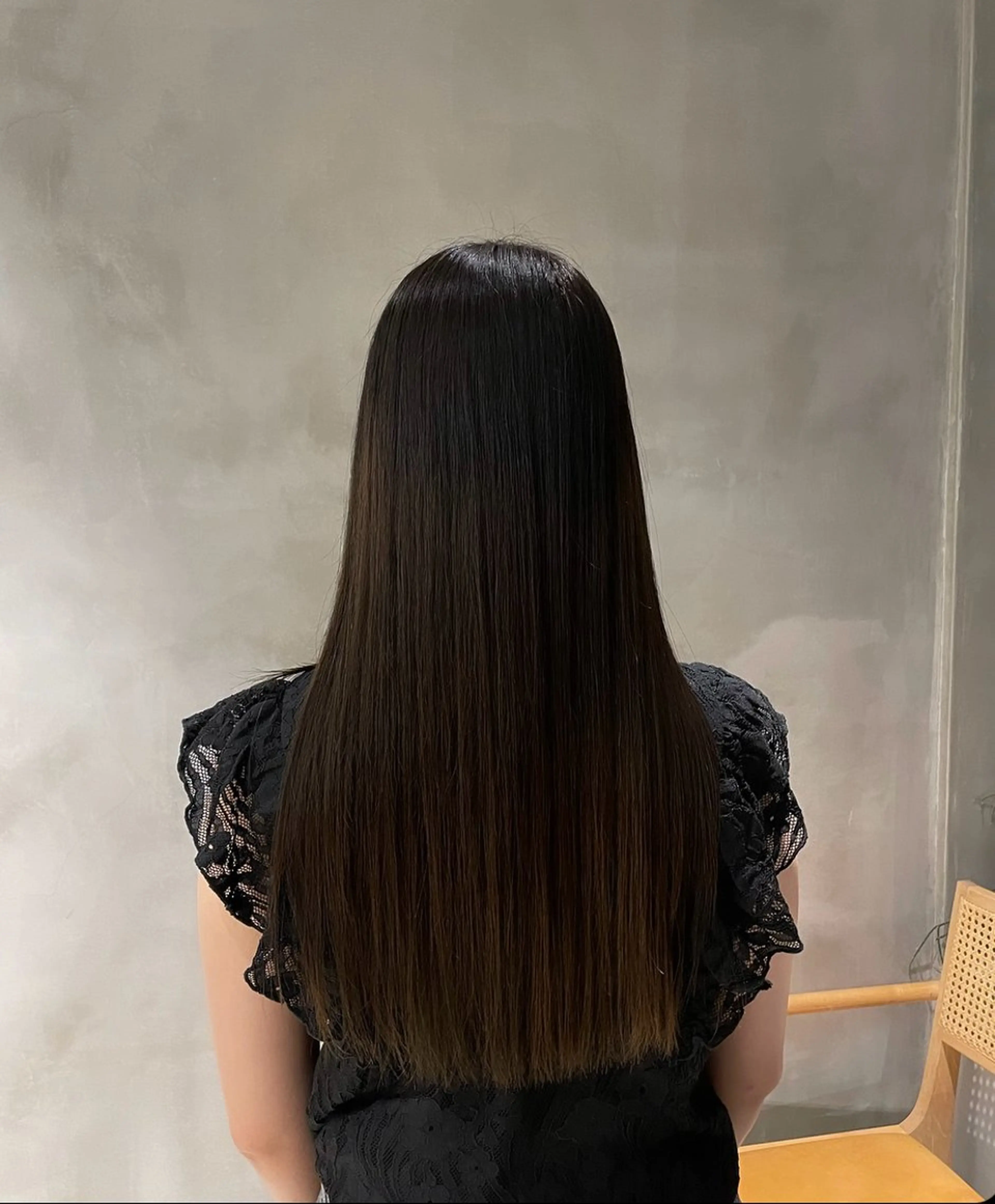 ロング カラー 頼金 愛海のヘアスタイル