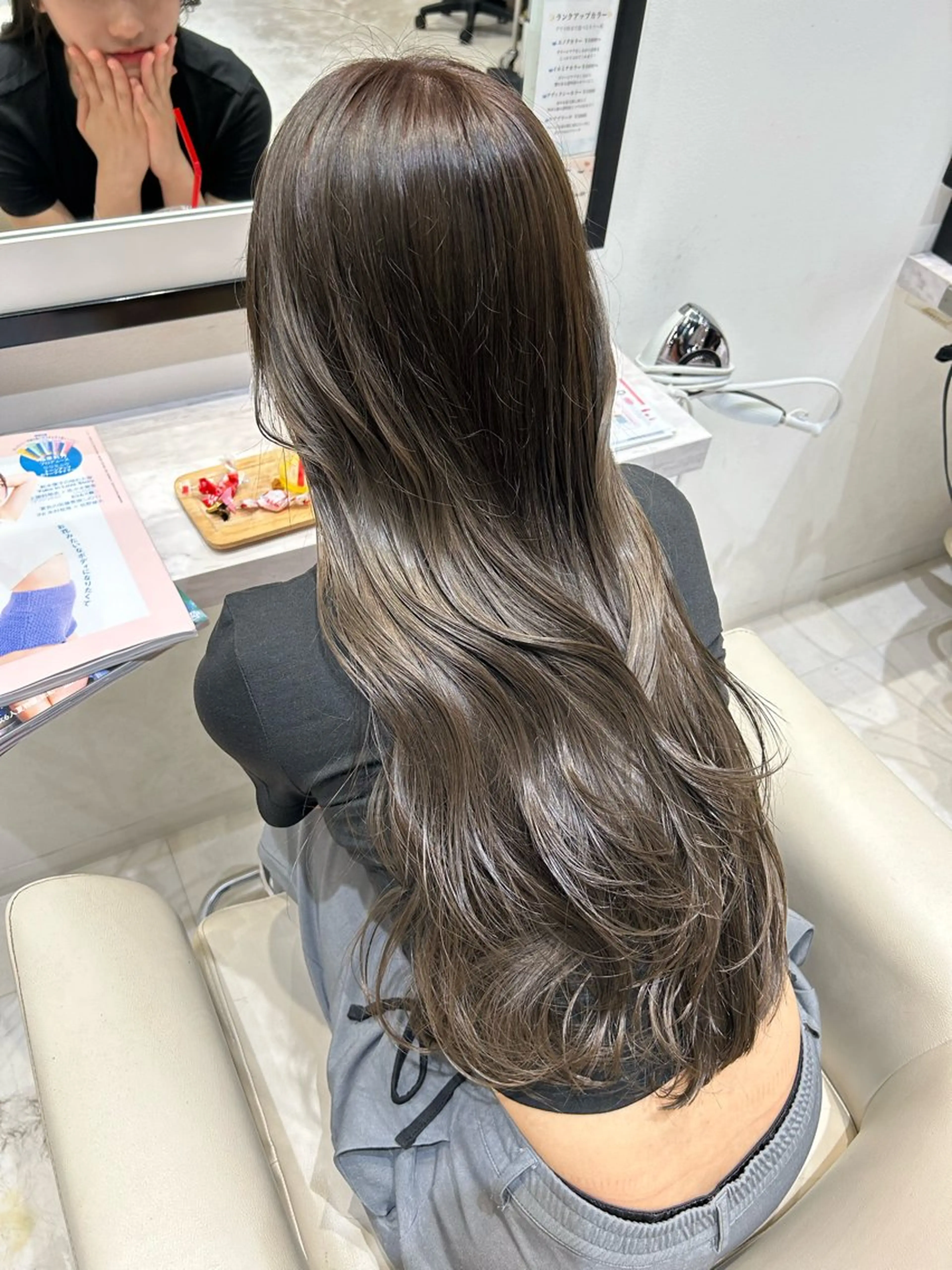 ロング カラー 透明感カラー k-twoういのヘアスタイル