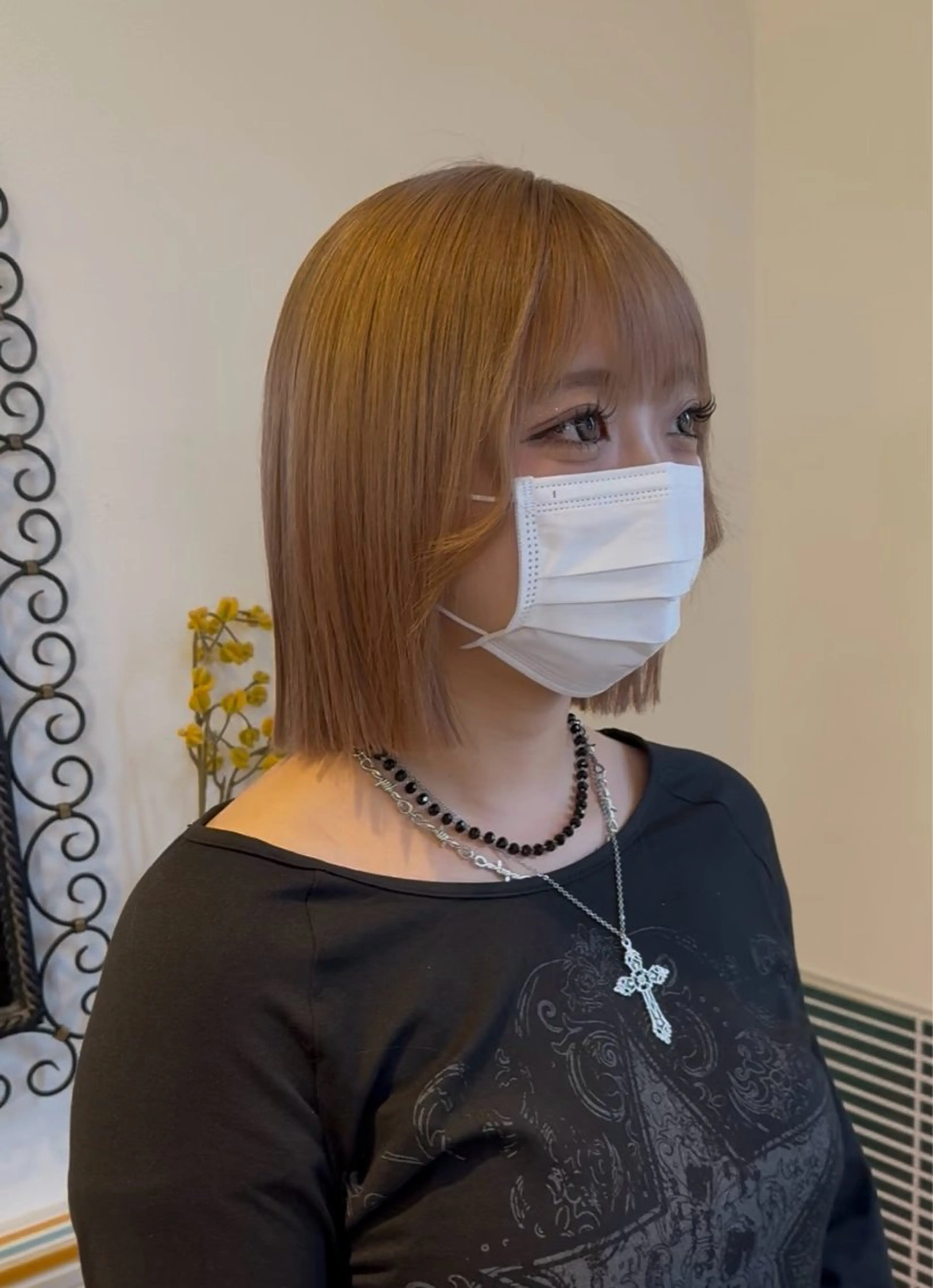 ショート カラー カラー特化/ブリーチ 梅田中崎町/あかりのヘアスタイル