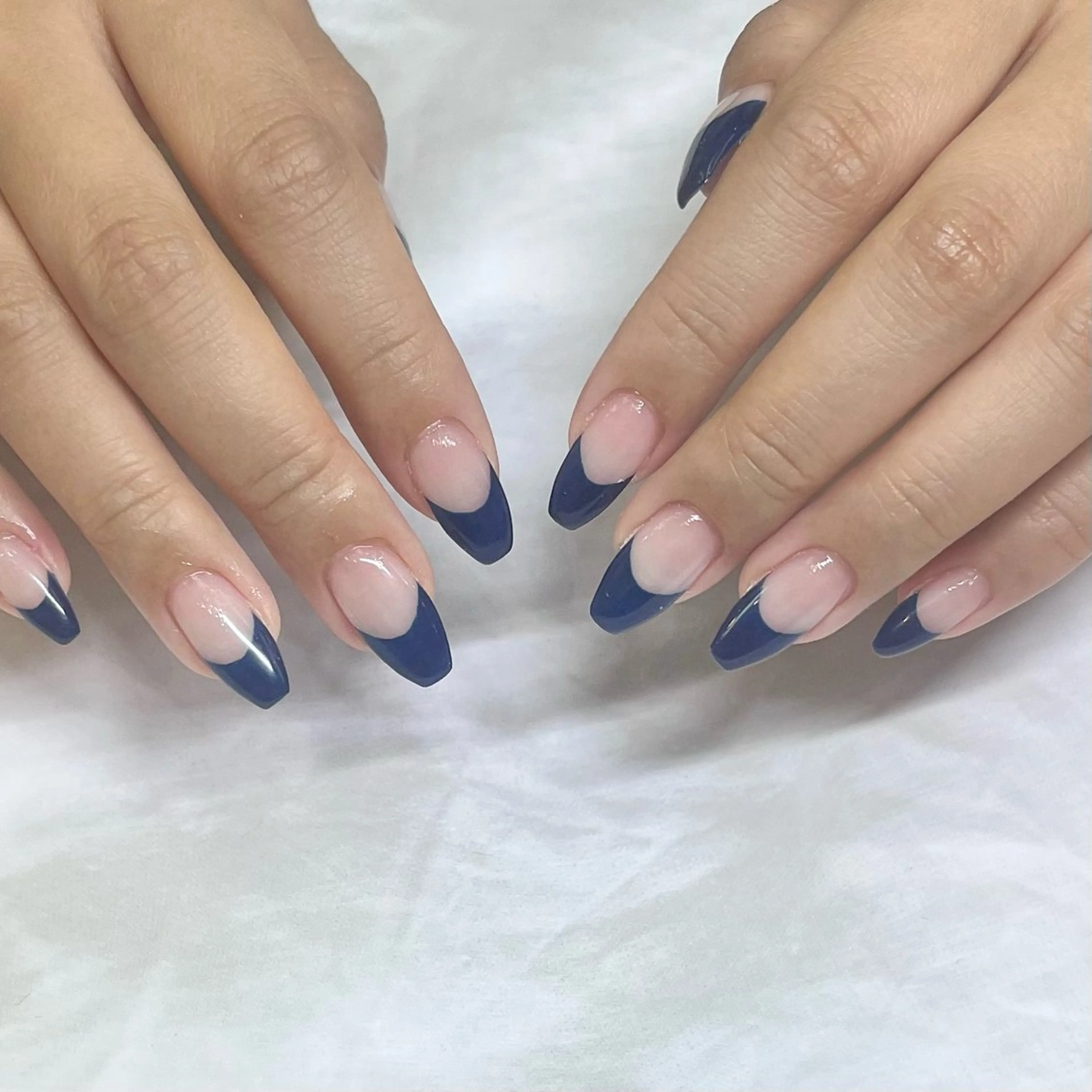 ネイル フレンチネイル ハンドネイル ハンドケア ✩UMEHARA✩ ネイル/マツパのネイルデザイン