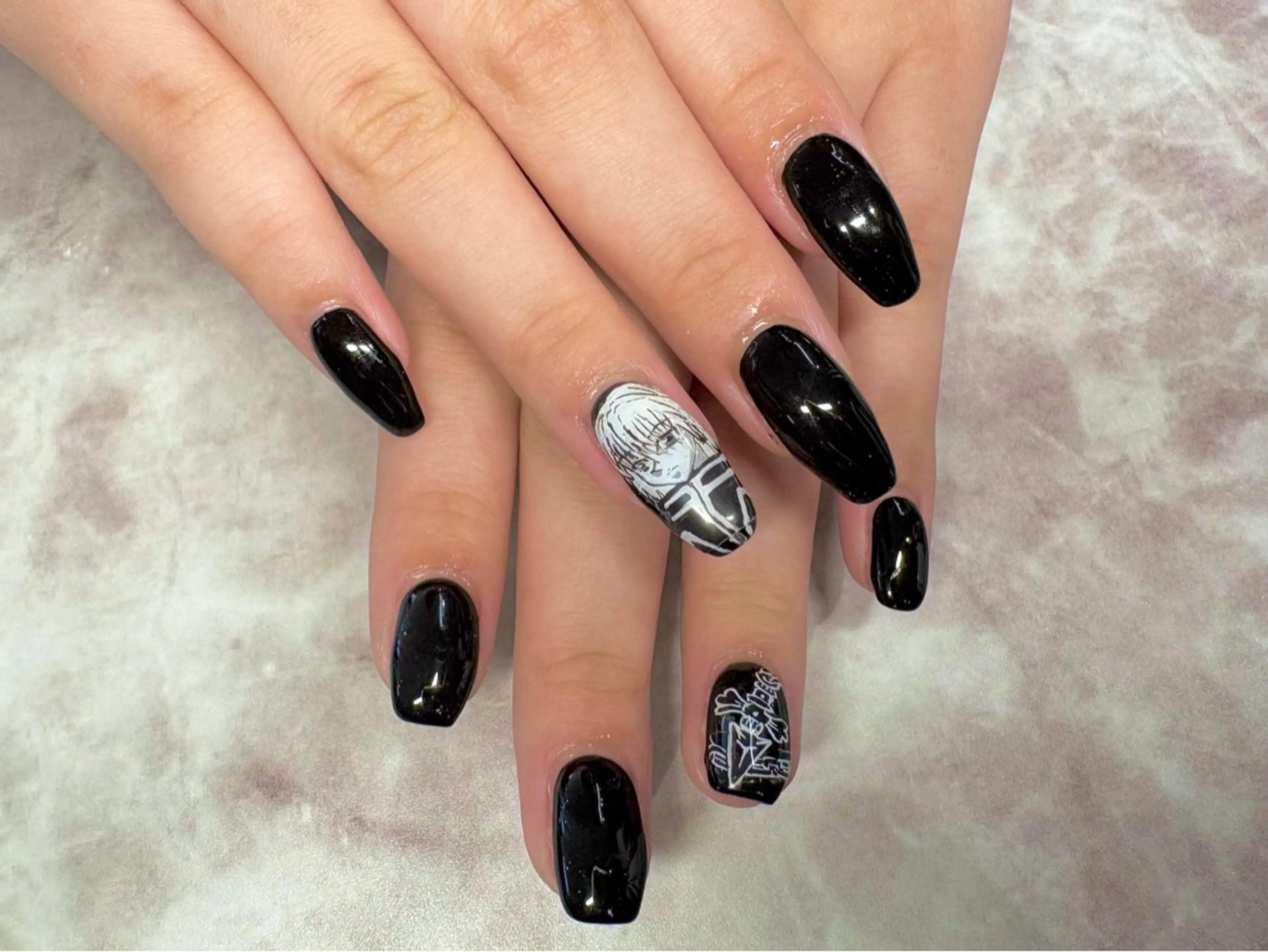 ネイル ハンドネイル rich to 安城店 國廣のネイルデザイン