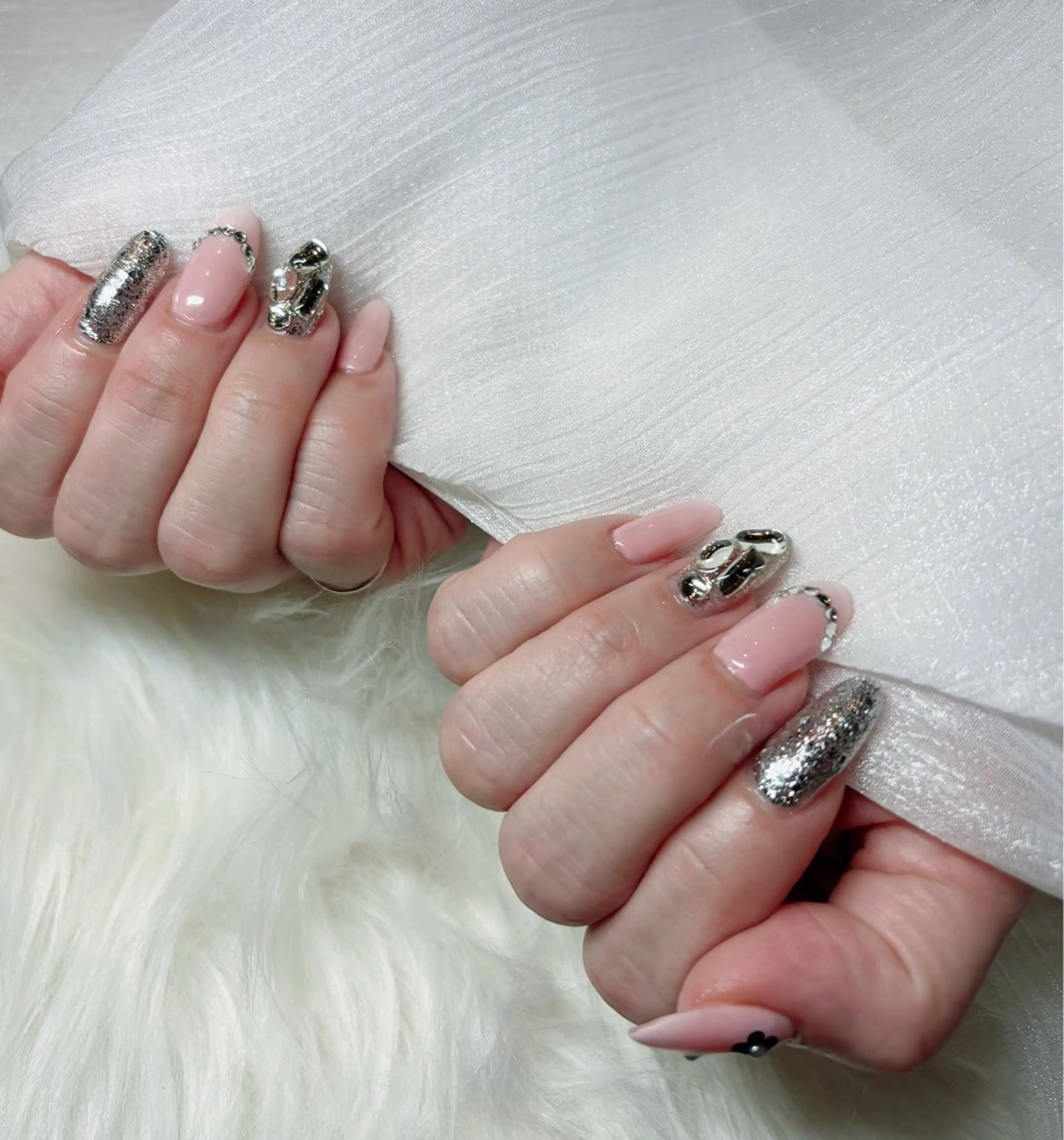 ネイル グラデーション ハンドネイル ネイルスクールw yuriのネイルデザイン