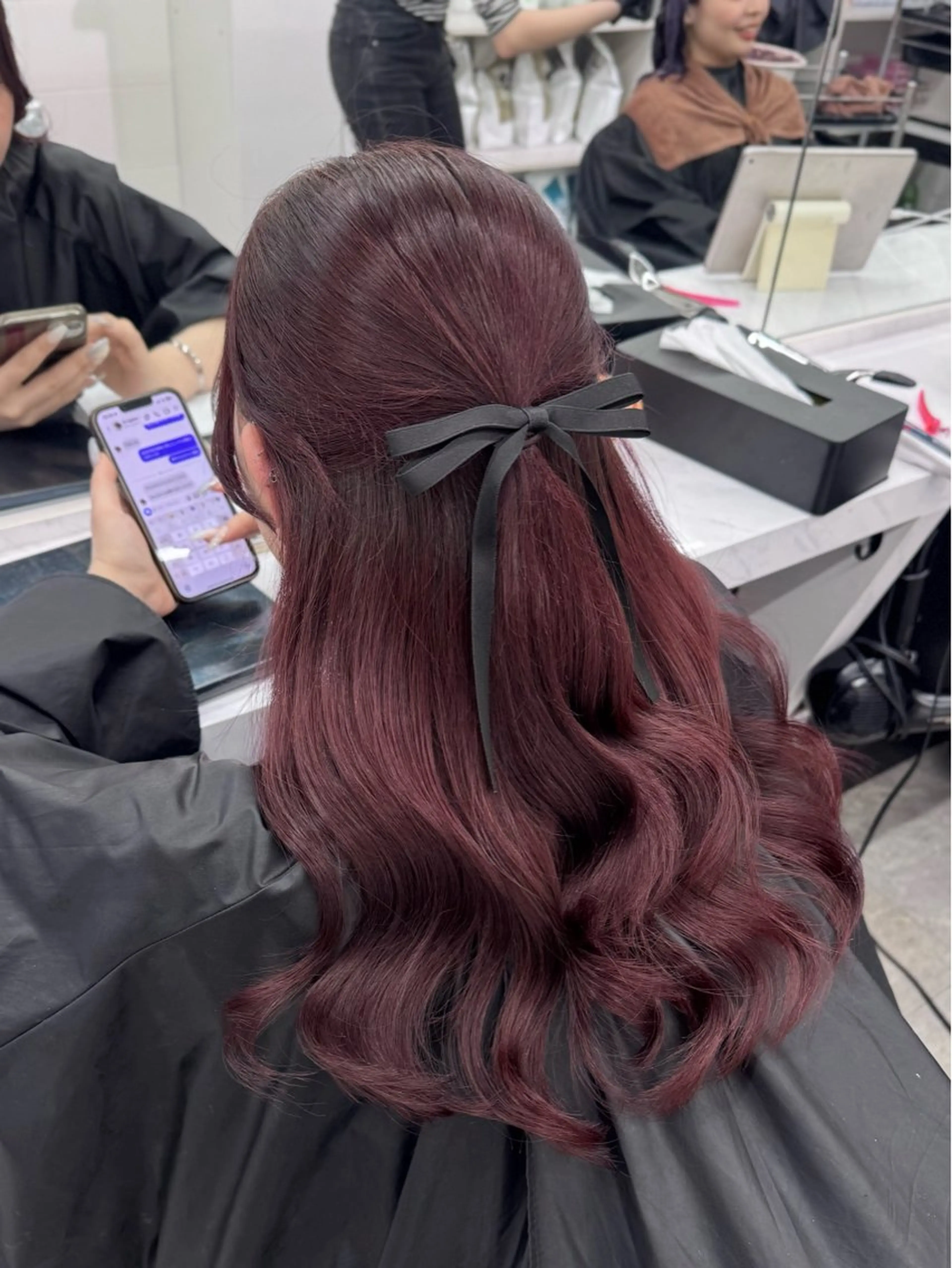 ロング ヘアカラー 渋谷/ハイトーン エクステ*☆🌙咲妃のヘアスタイル