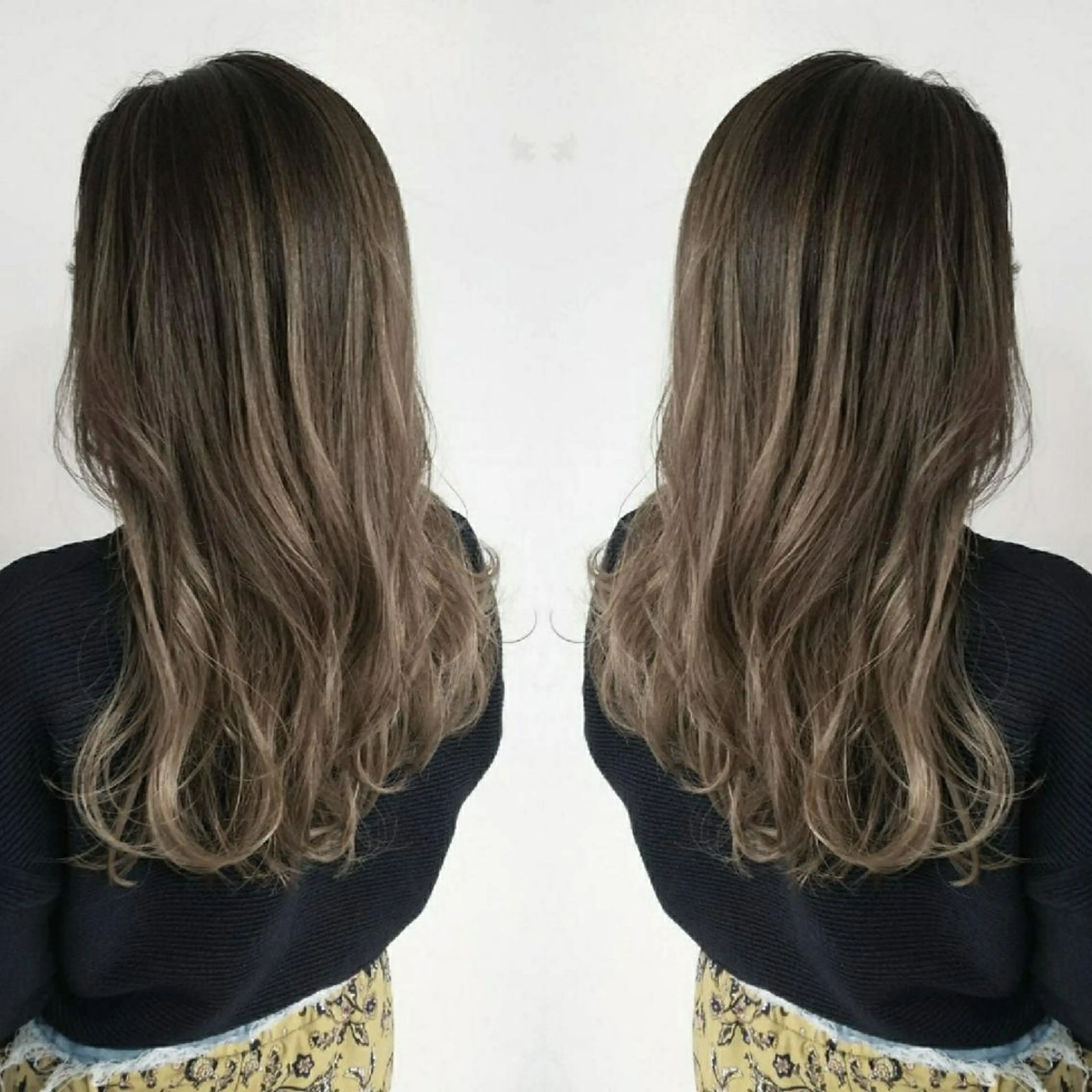 セミロング noa.所属・今中 小百合のヘアスタイル