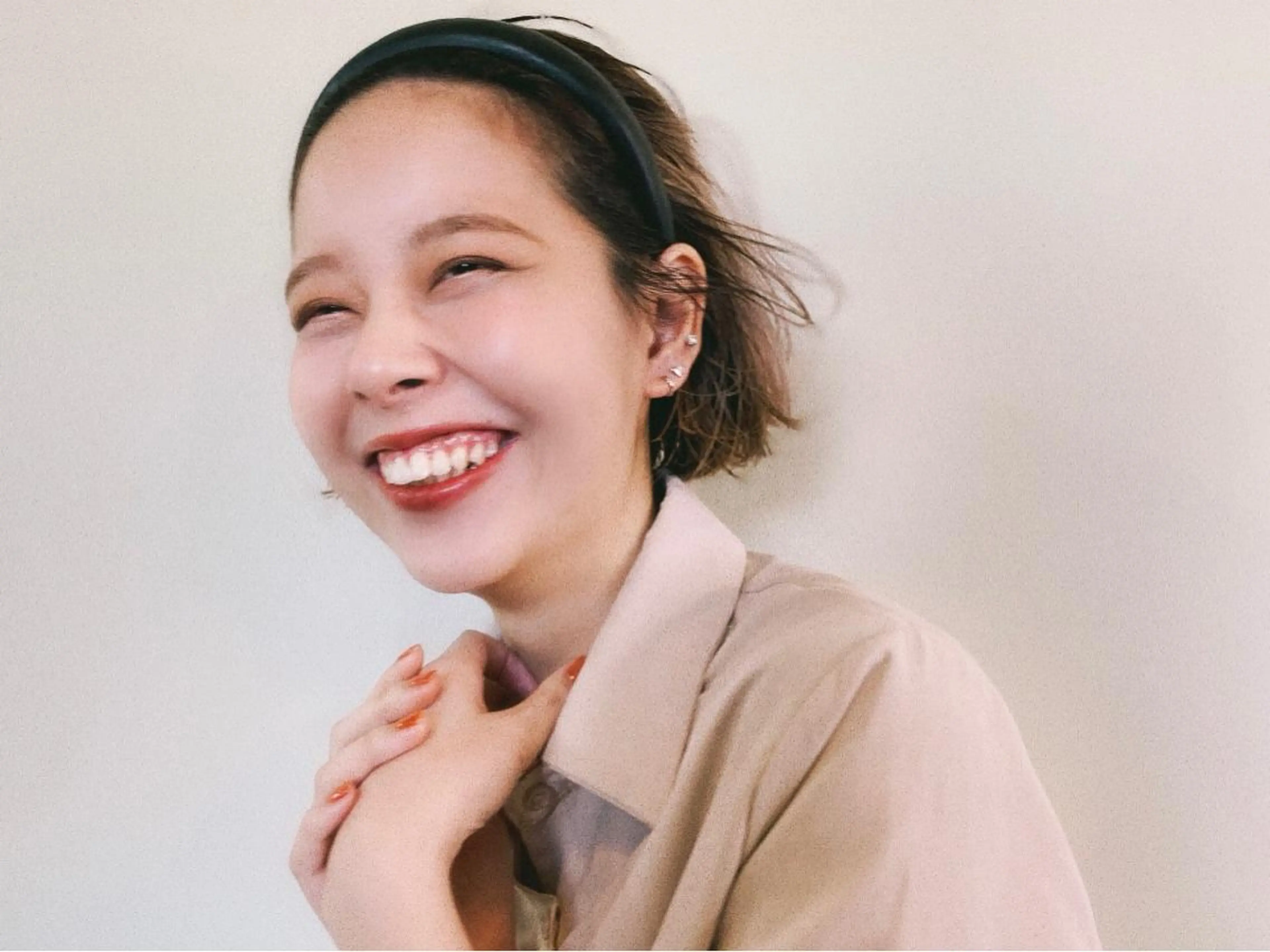 ショート カラー ダブルカラー 上川 美幸のヘアスタイル