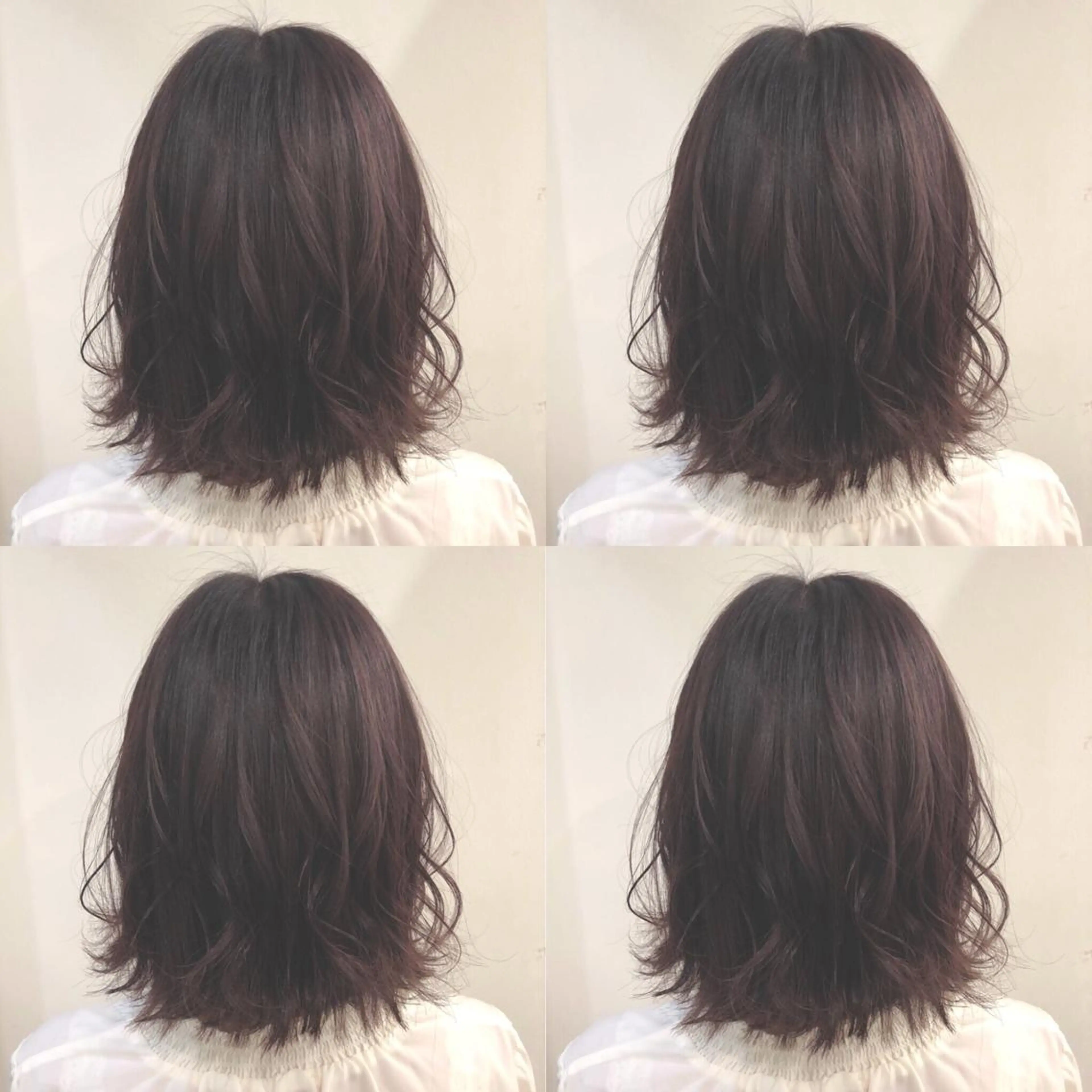 ミディアム カラー カシス 🌷MAYU 🌷のヘアスタイル