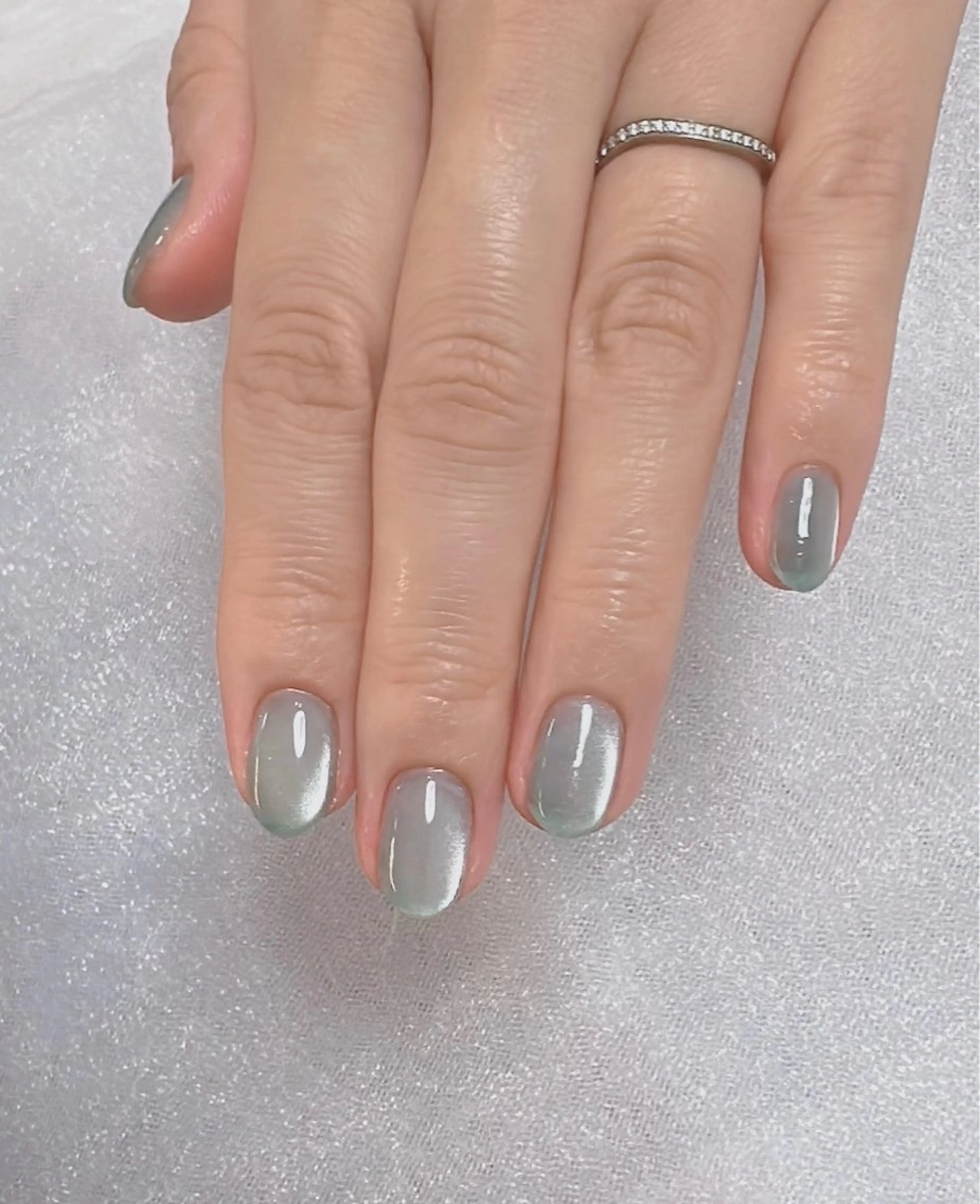 【練習モデル様募集】マグネットネイル【ジェルオフ有り】の写真