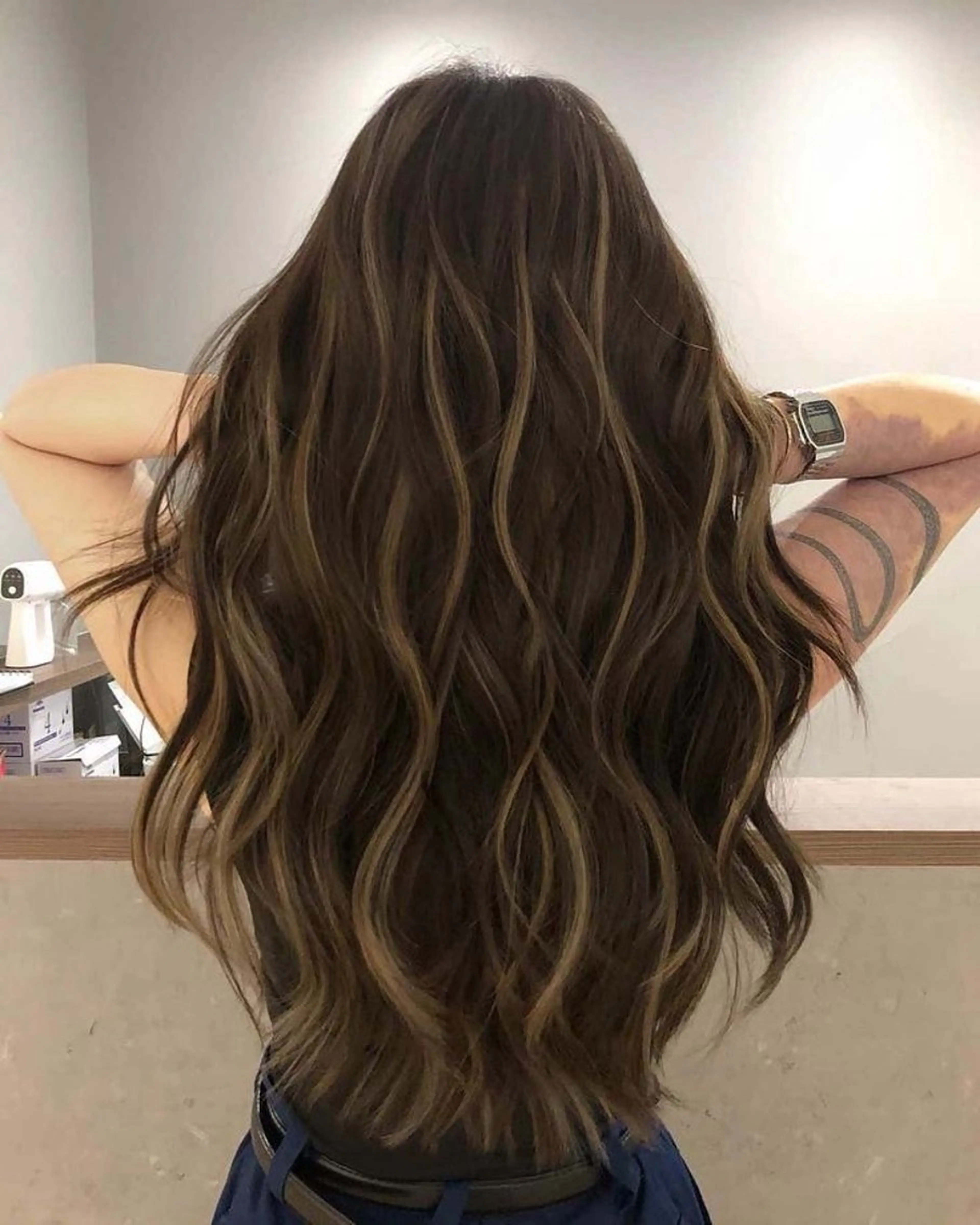 ロング カラー ヘアカラー 🇺🇸海外デザイン iCON TOKYOのヘアスタイル