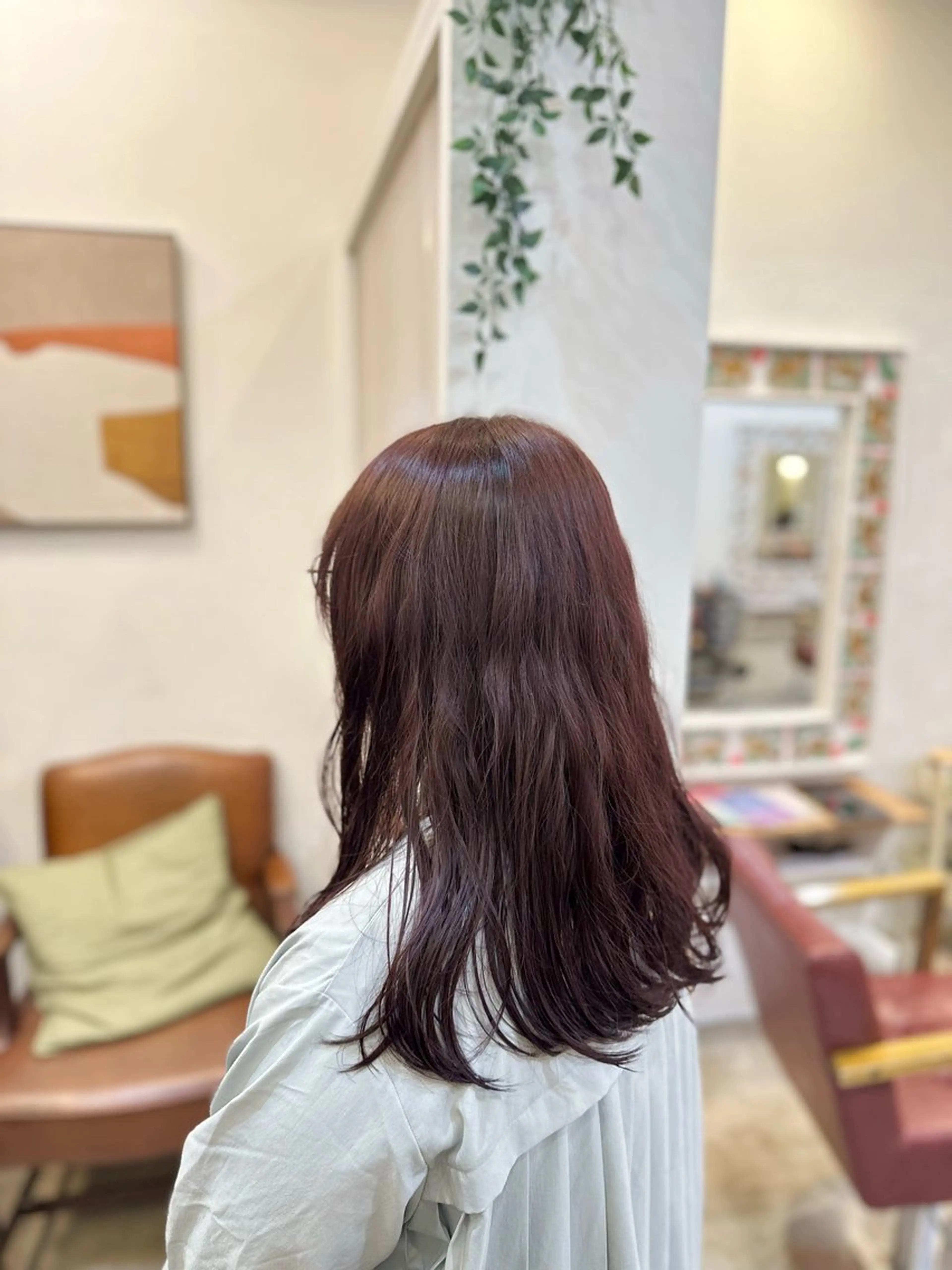 ロング カラー ヘアカラー トリートメント 村上 滉弥のヘアスタイル