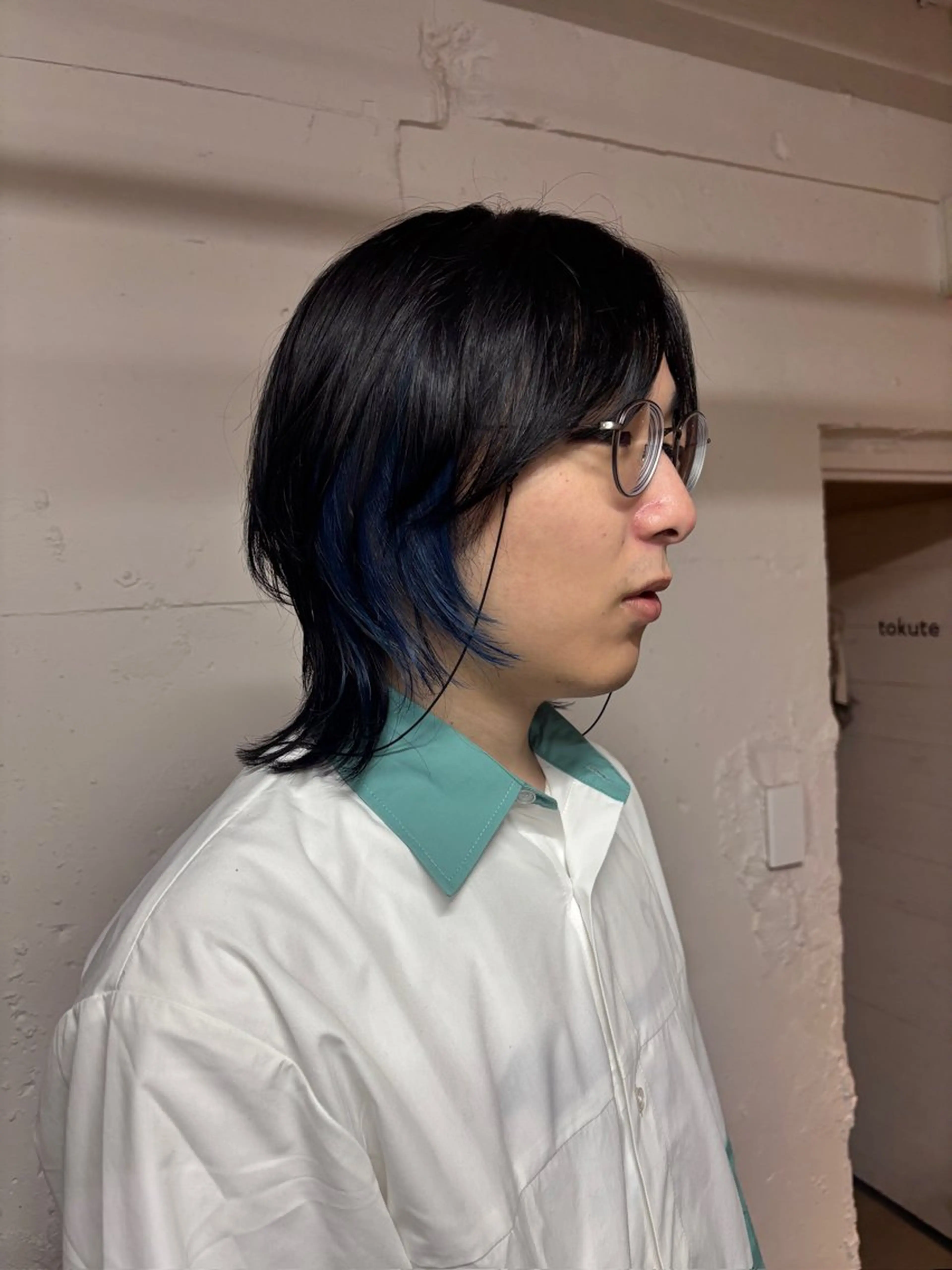 ミディアム カラー メンズ 🩵似合わせカット SEIRA🩵のヘアスタイル