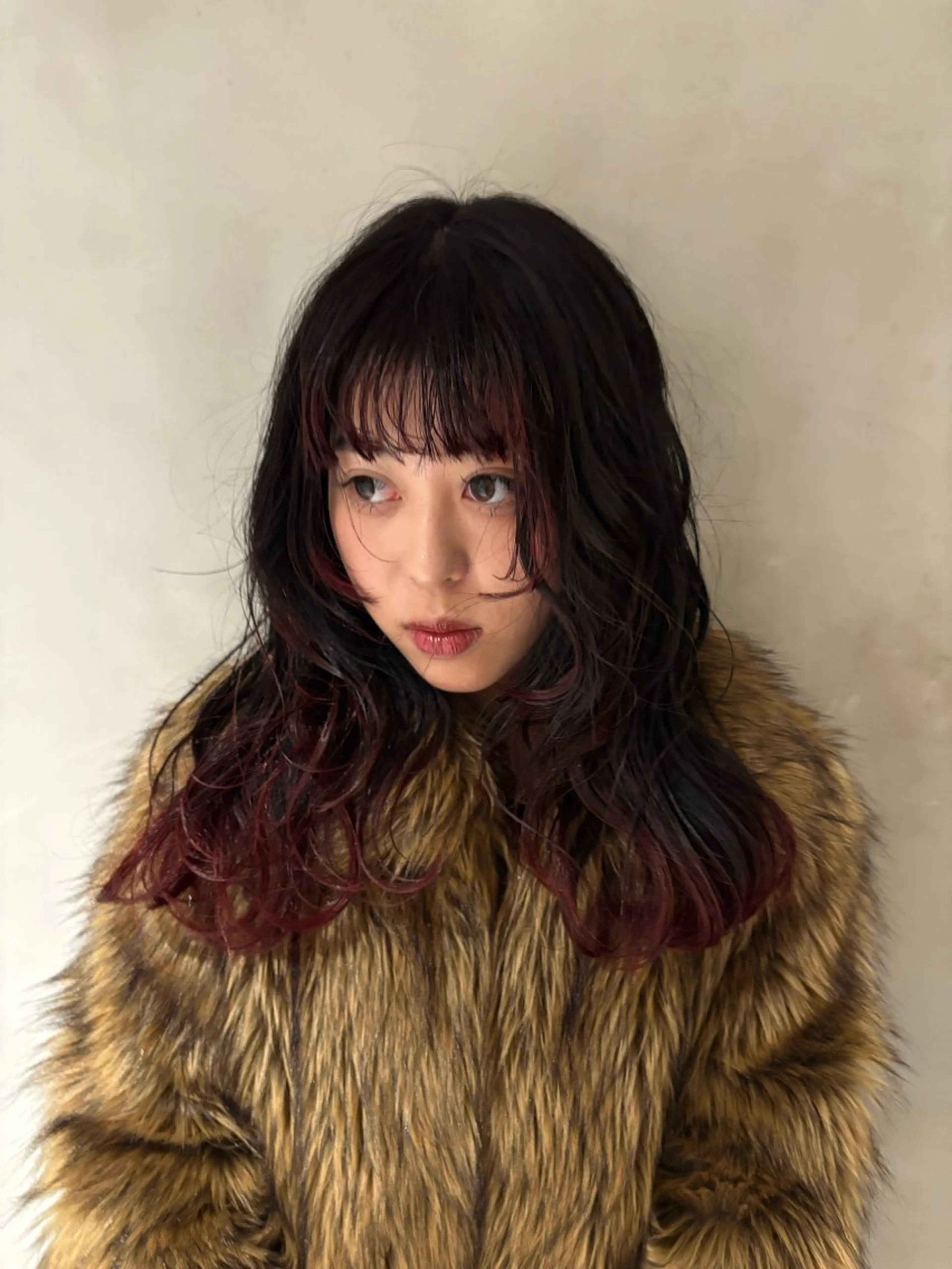 カラー 艶⭐︎暗髪 rinkoのヘアスタイル