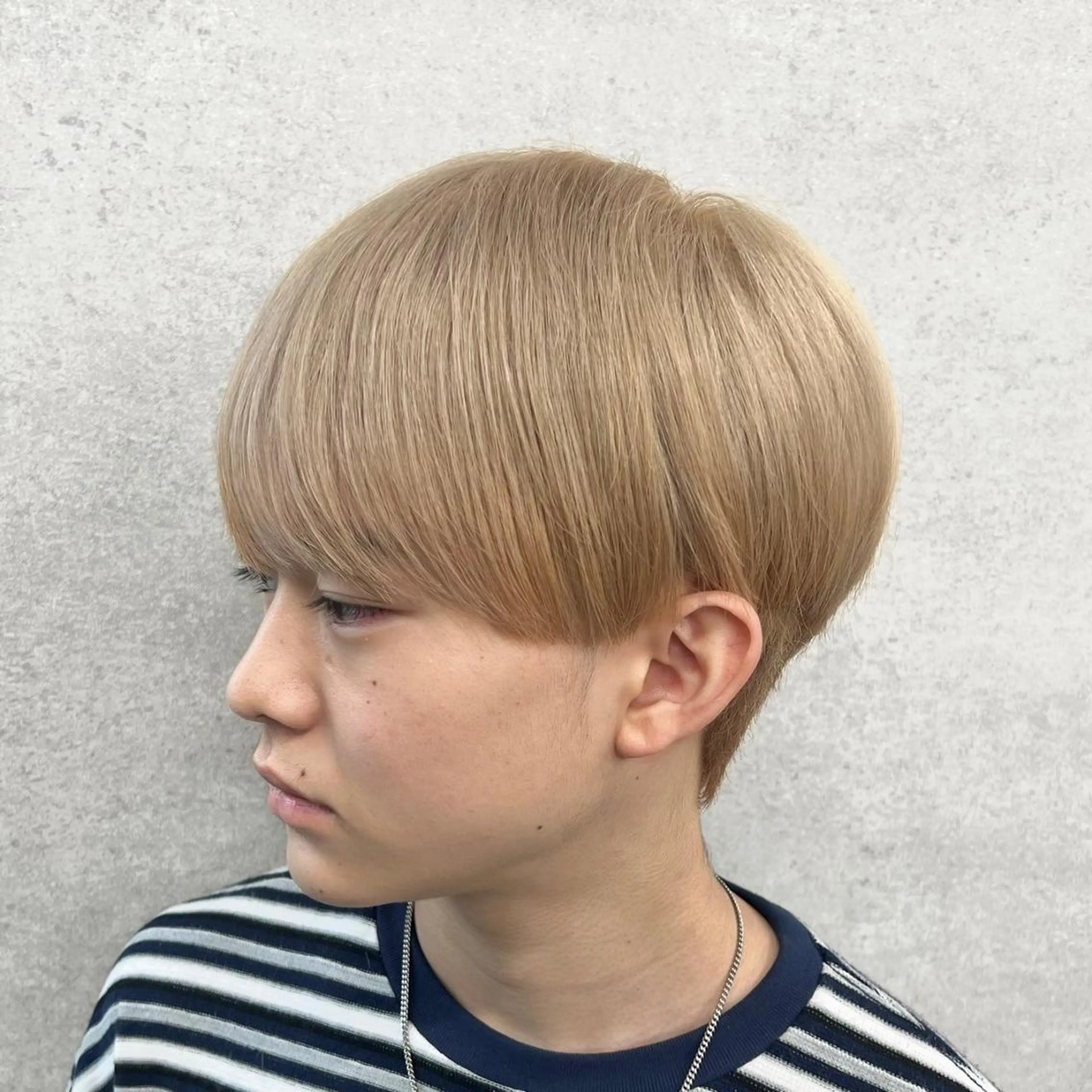 メンズ 淡めベージュ🤎ショ ート🤎Kiyokaのヘアスタイル