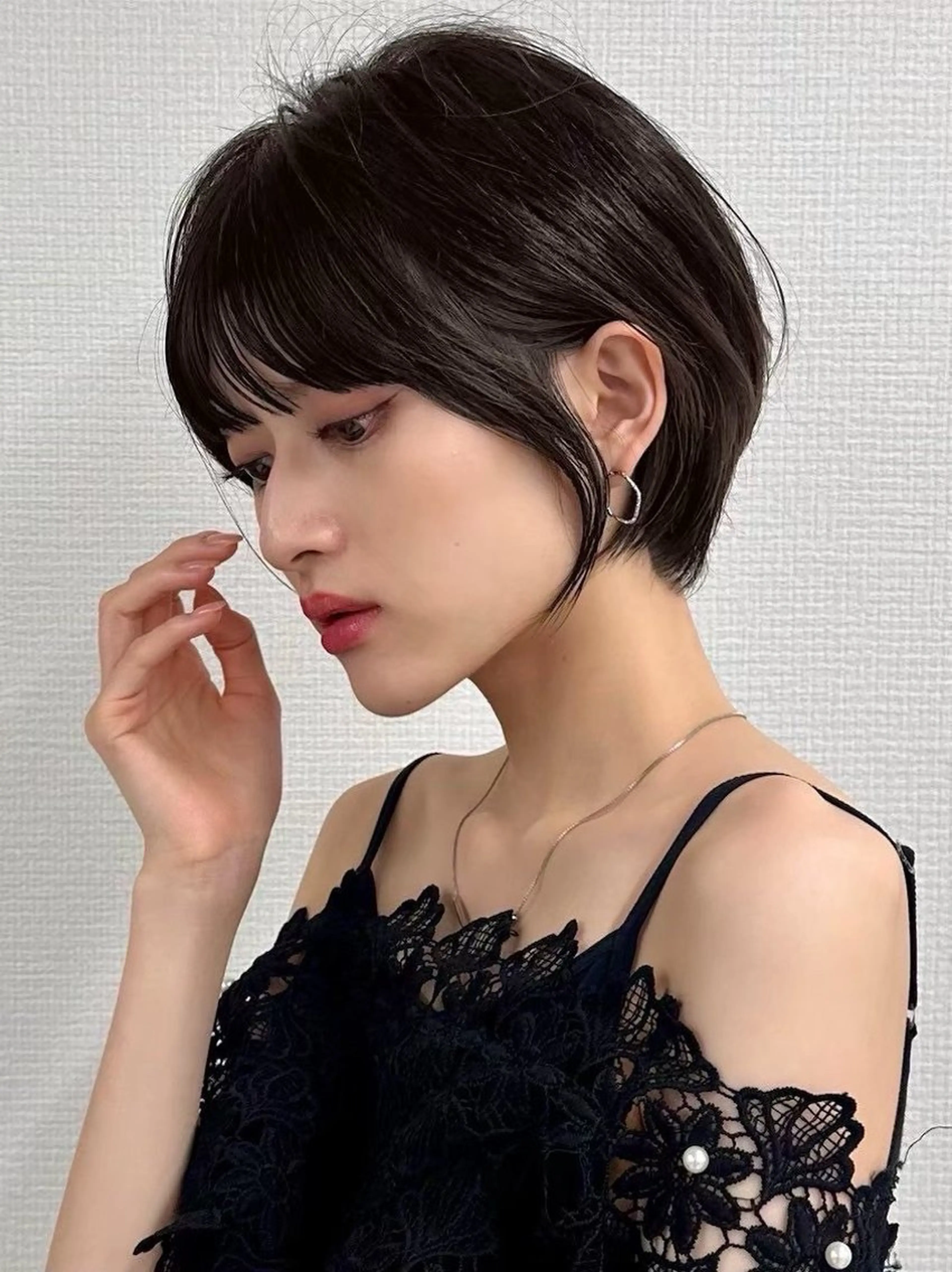 ショート カラー カット ヘアカラー 艶髪ハイトーン 💎凜💎のヘアスタイル