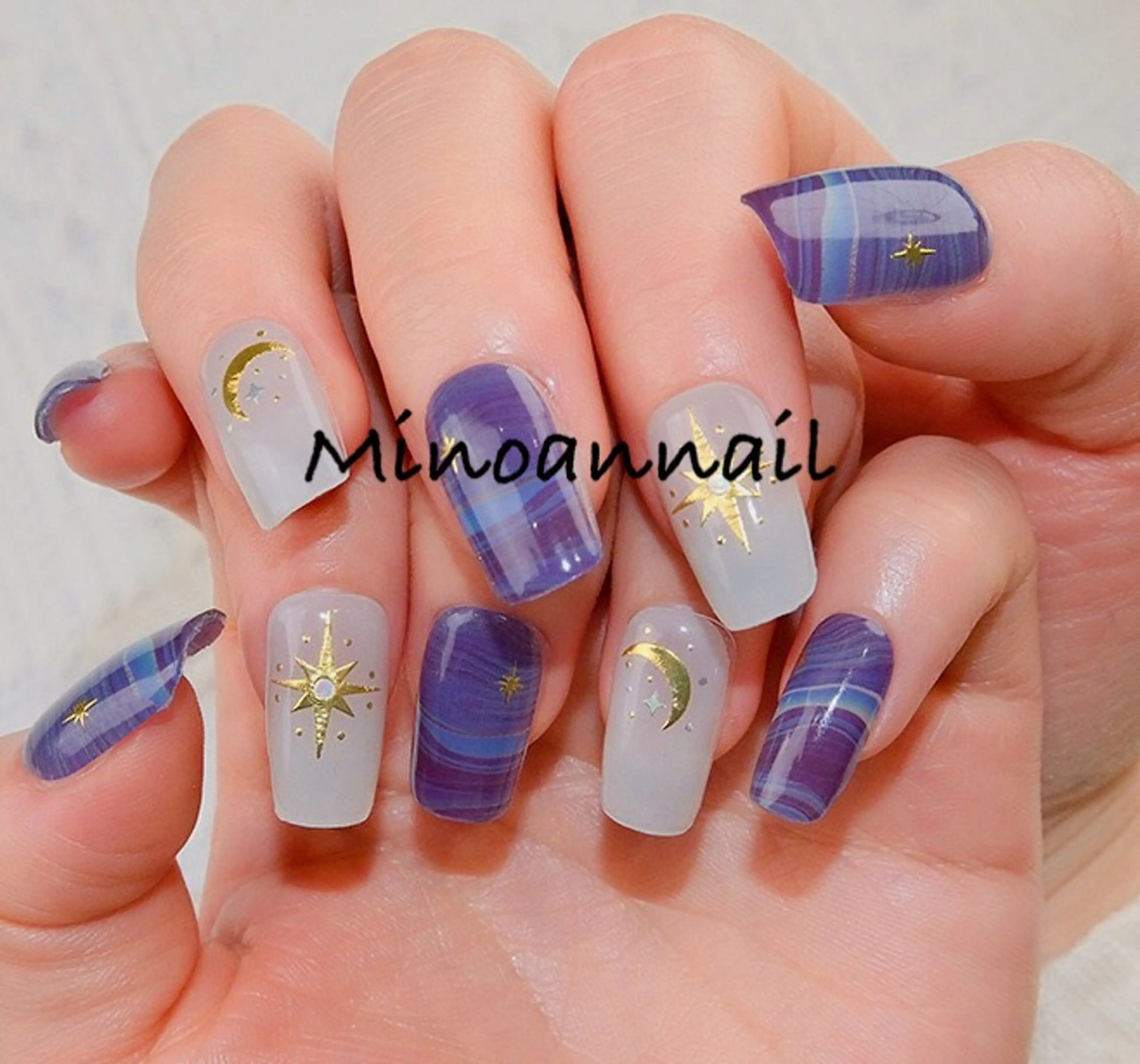 ネイル minoannail Yのネイルデザイン