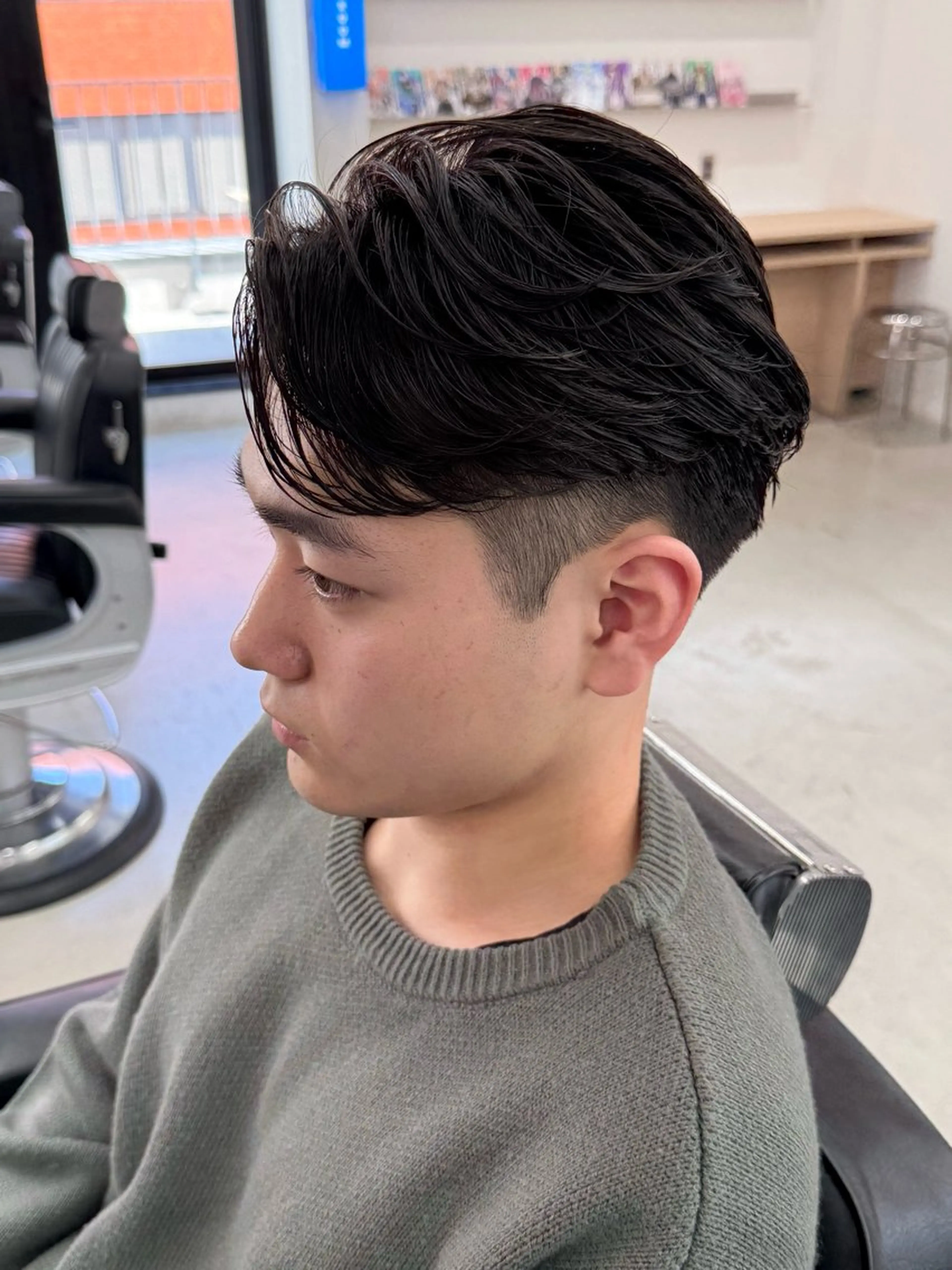 ショート カラー パーマ ヘアアレンジ メンズ カット パーマ トリートメント ヘアセット 亀井隆汰/メンズ専門 パーマ特化美容師のヘアスタイル