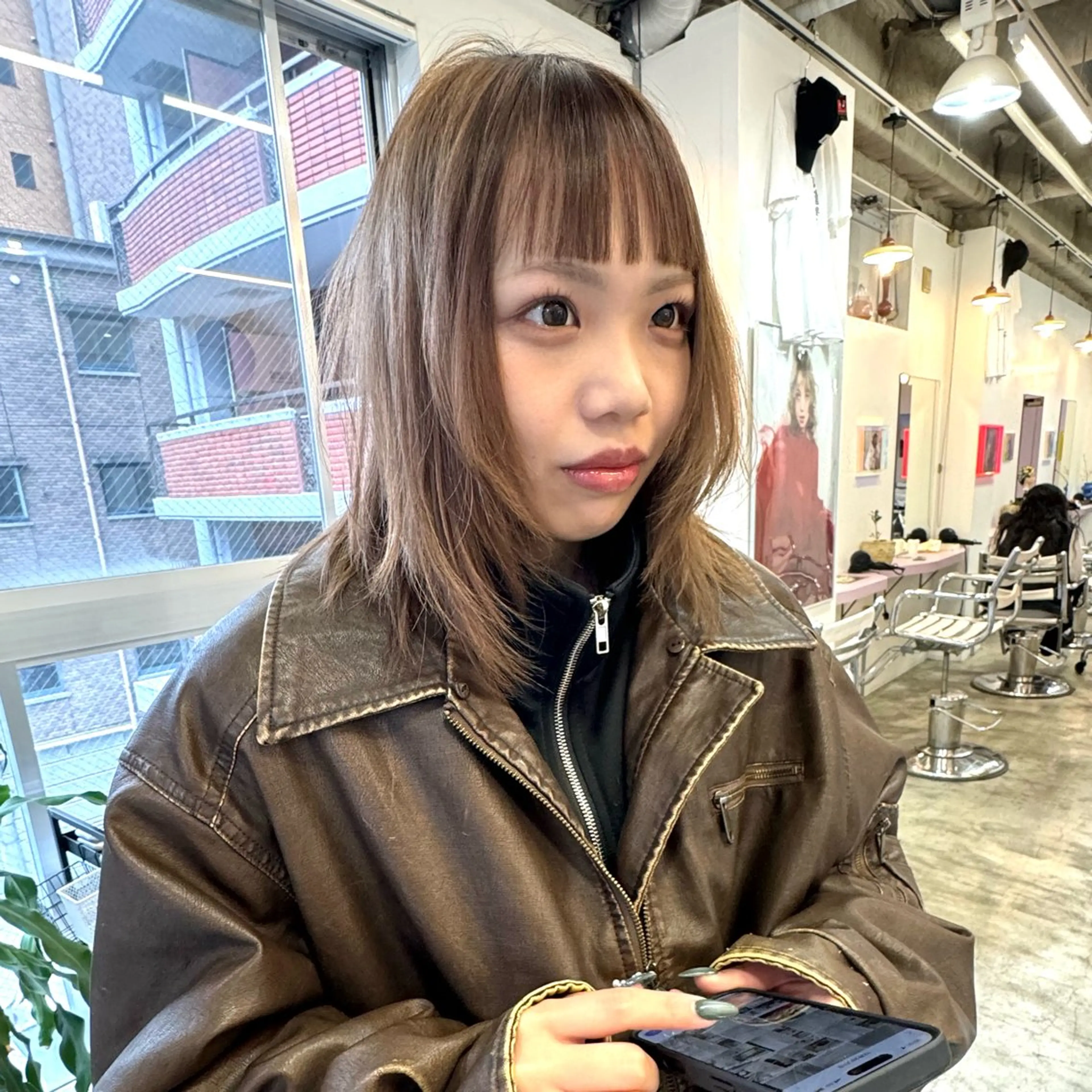 セミロング カット ヘアカラー トリートメント 《2月クーポン記 載中》小森祐希のヘアスタイル