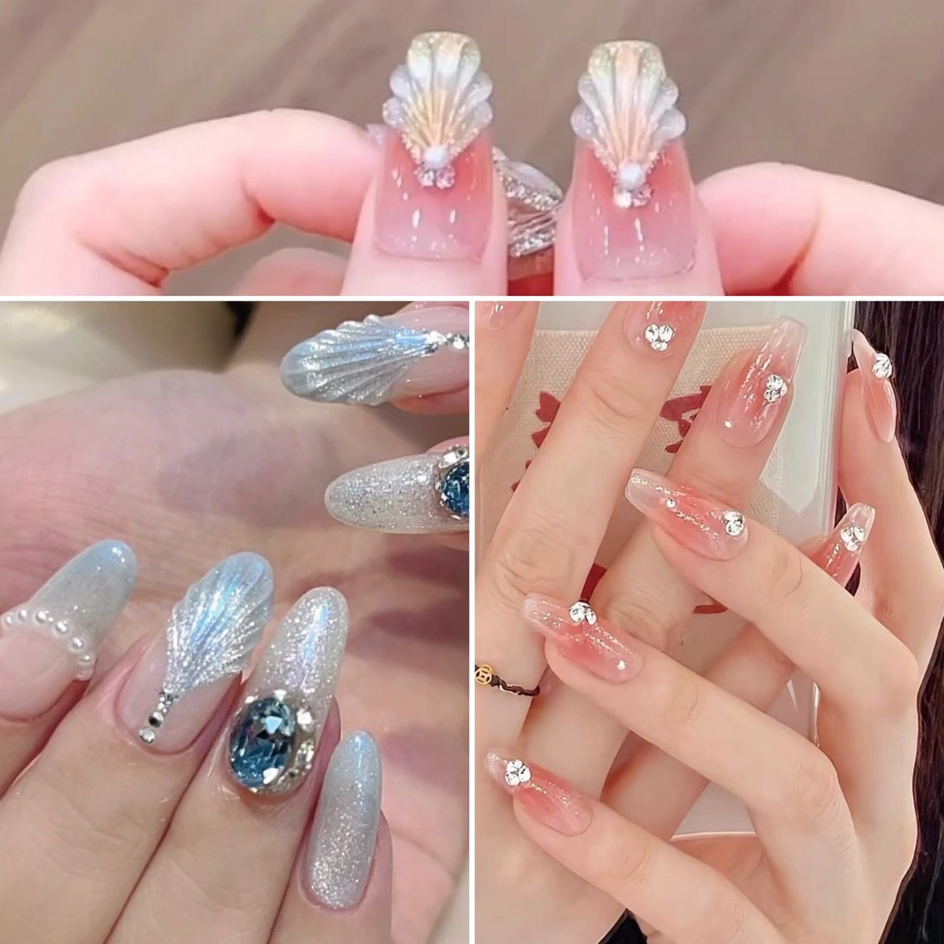 ネイル フットネイル フレンチネイル ジェルネイル ガラスフレンチ 韓国ネイル 大門浜松町 ネイルのネイルデザイン