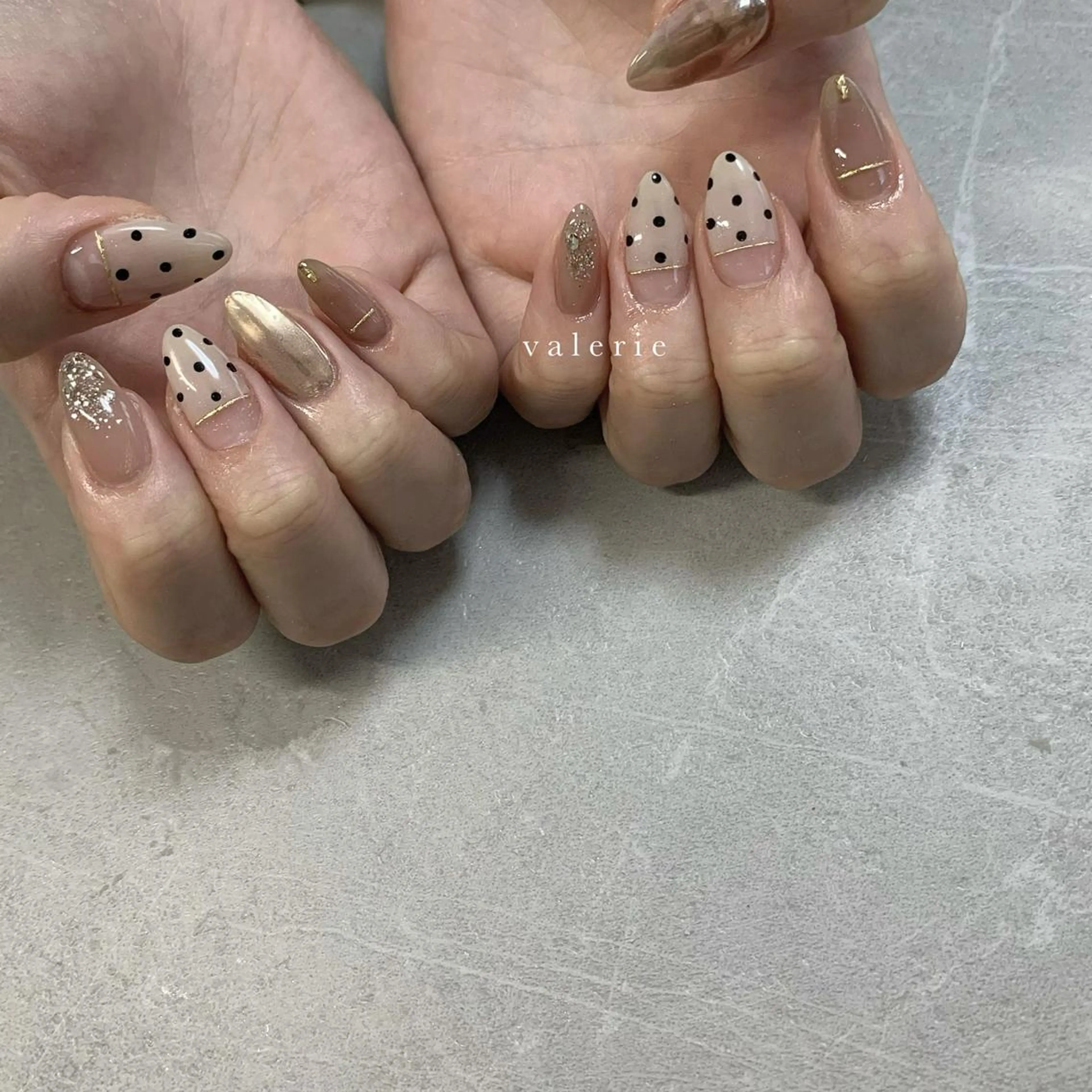 ネイル private nailsalon valerie所属・valerie /  miyuのネイルデザイン