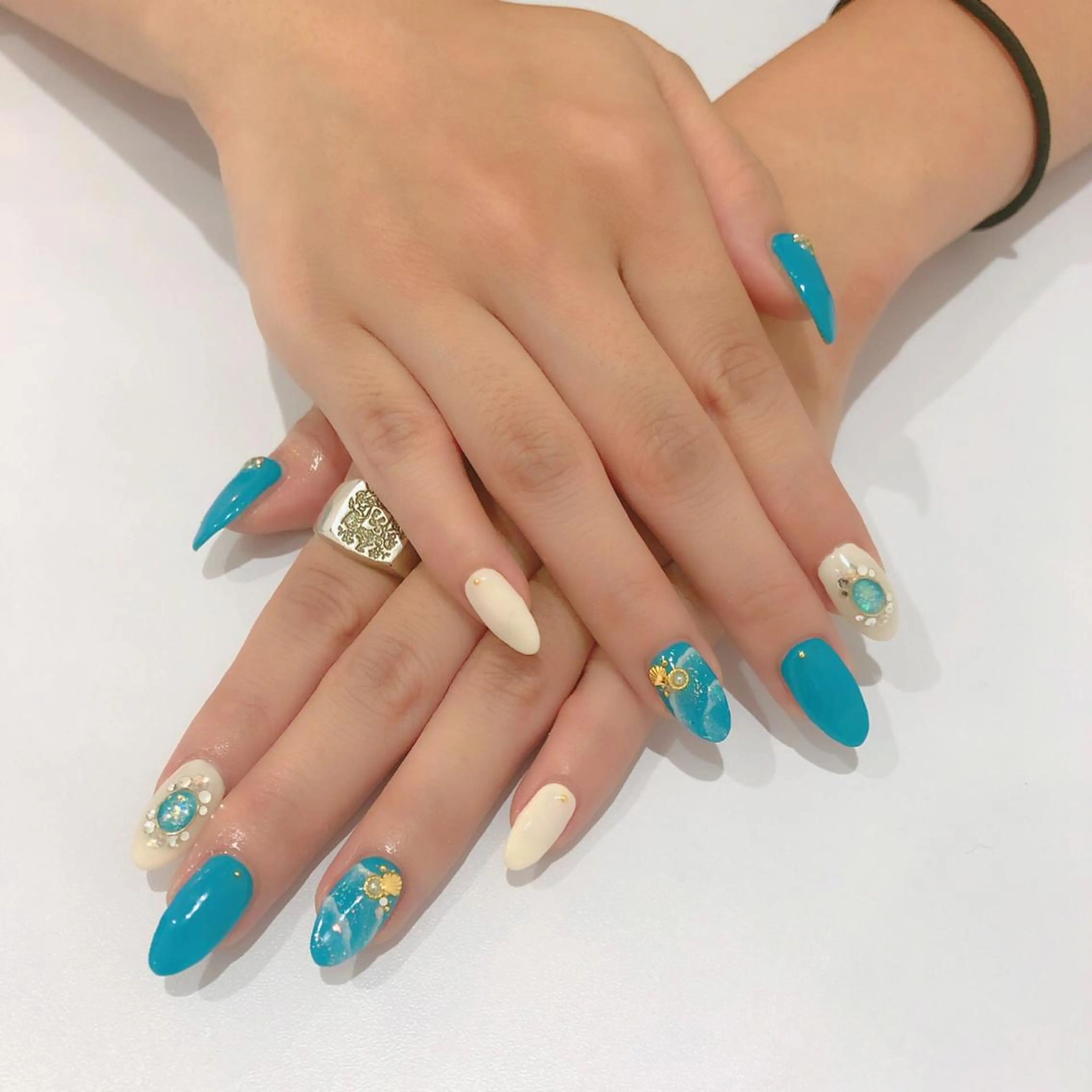 ネイル a:Qネイル /久米川のネイルデザイン