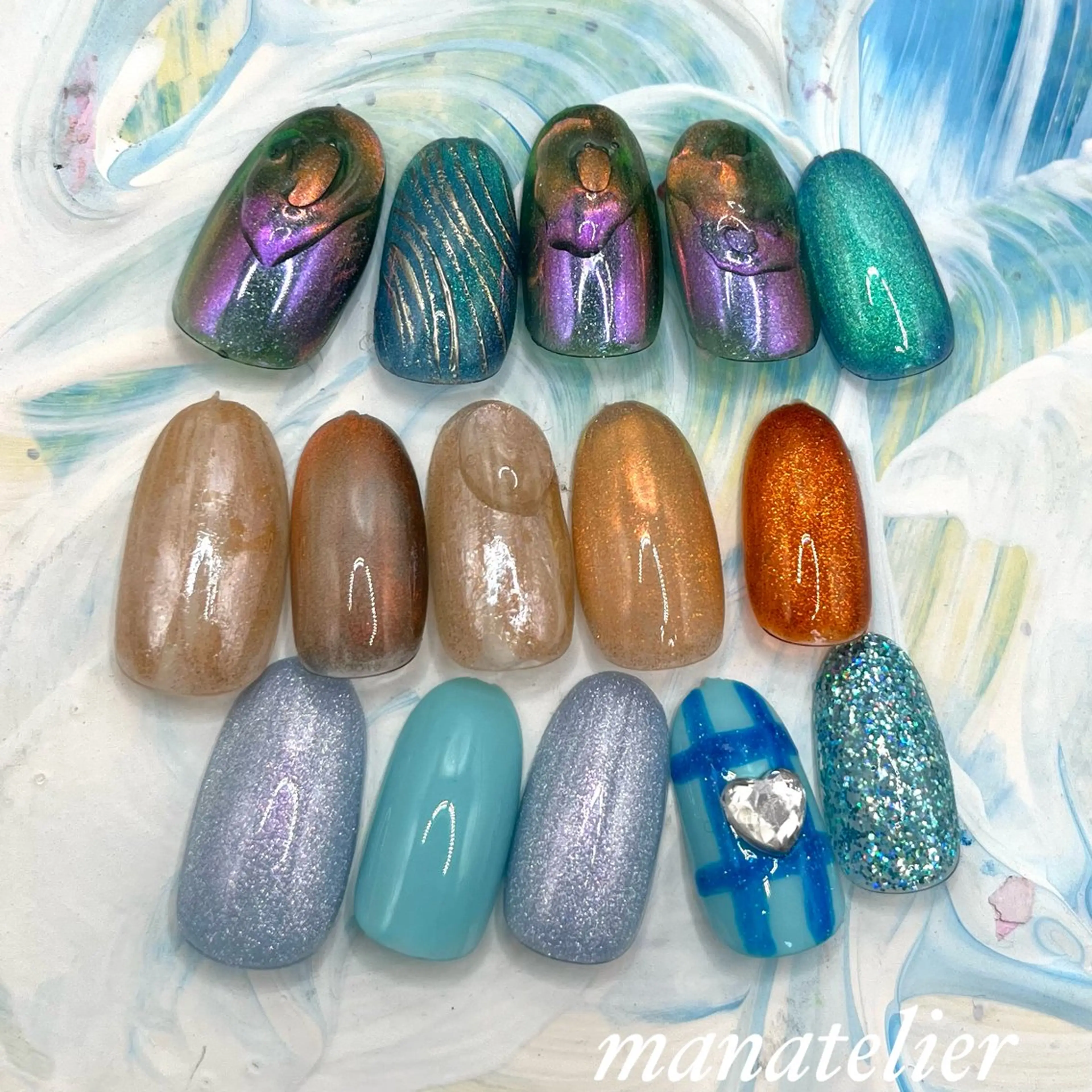 ネイル ハンドネイル manatelier マナトリエのネイルデザイン