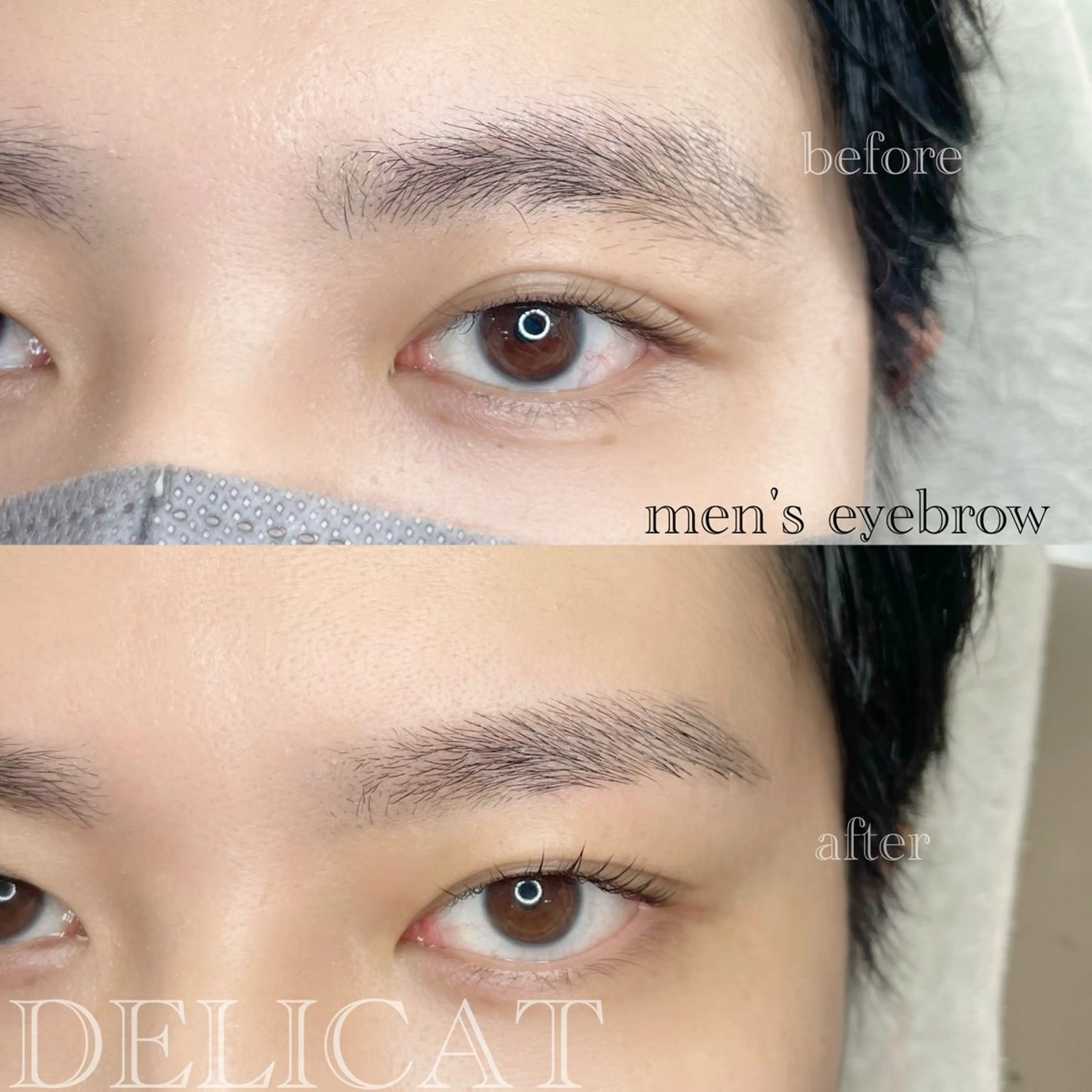 メンズ DELICAT MIHOのマツエク・マツパデザイン