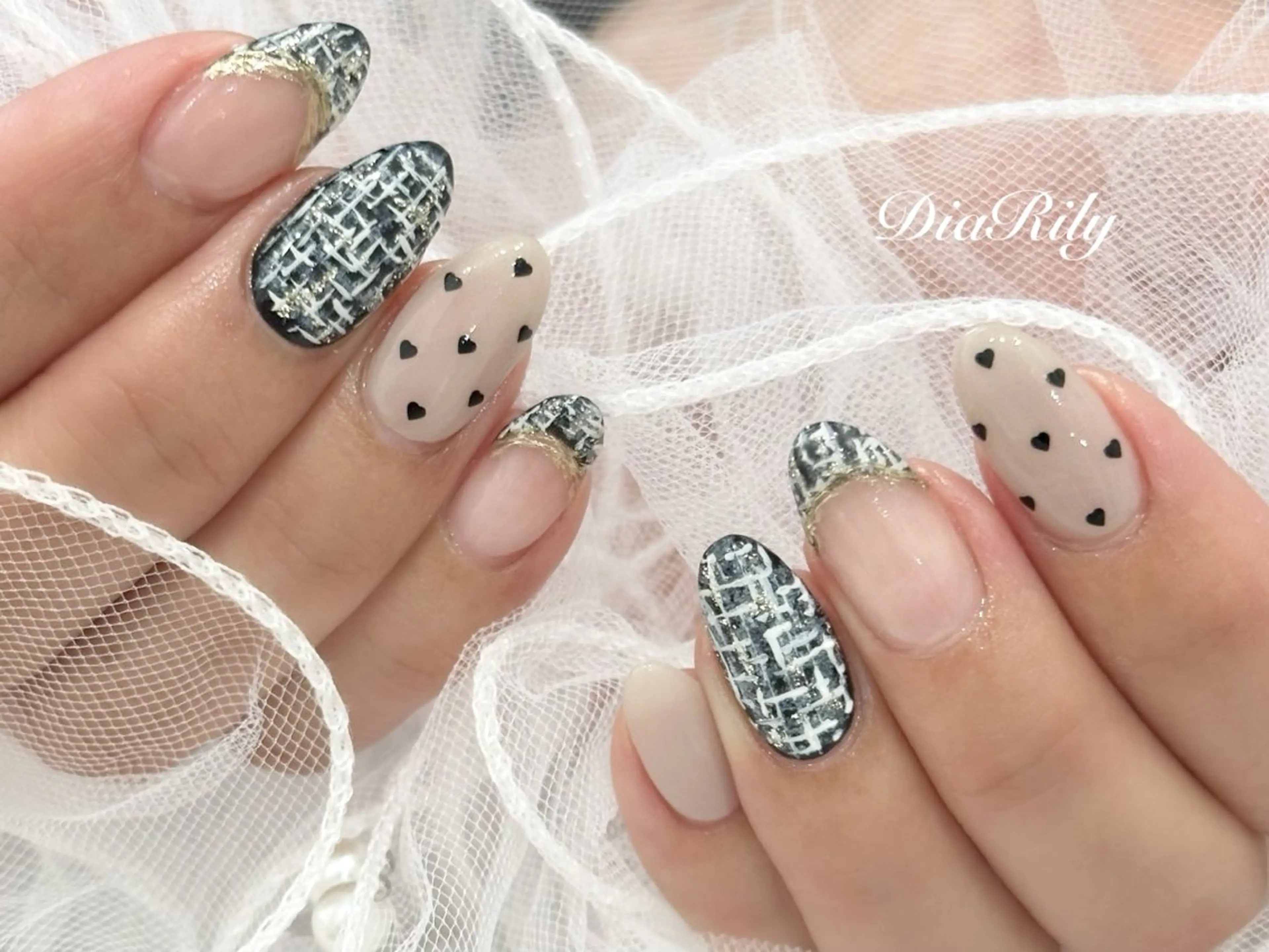 ネイル ハンドネイル ハンドケア DiaRily所属・diarily はるひのネイルデザイン