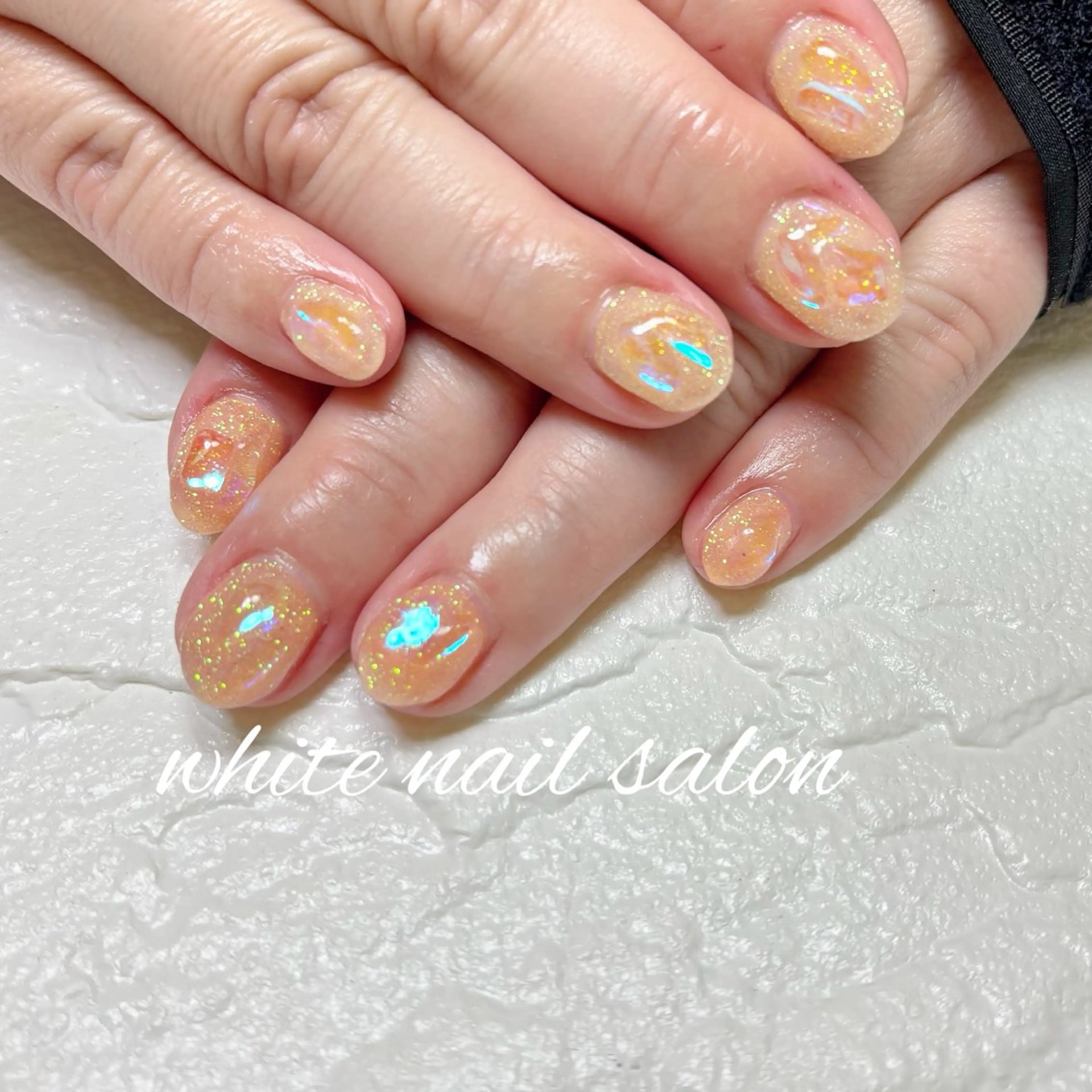 ネイル フットネイル 持ち込み ハンドネイル white nail salonのネイルデザイン