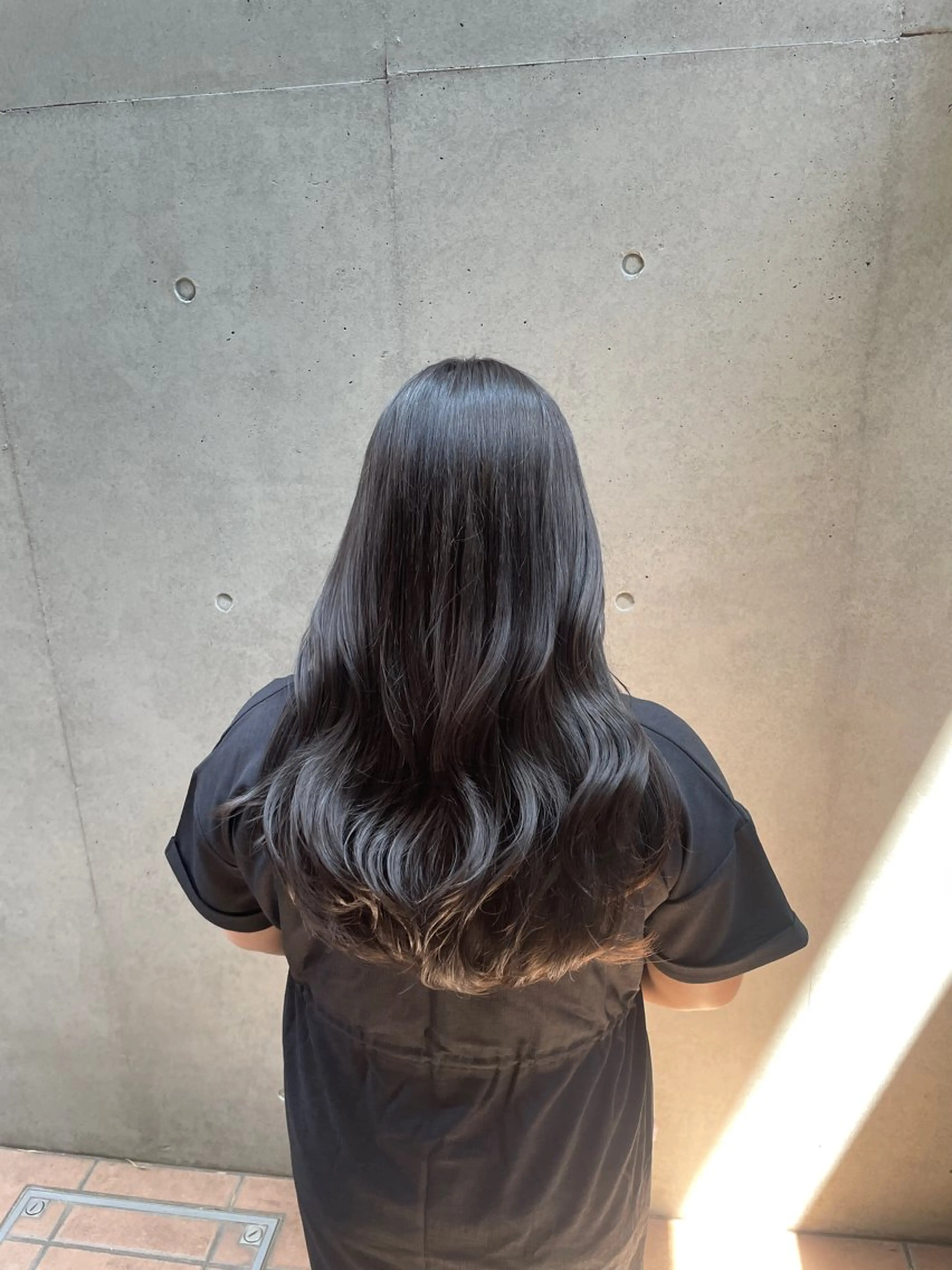 ロング カット ヘアカラー トリートメント 縮毛矯正/レイヤー /ひかるのヘアスタイル