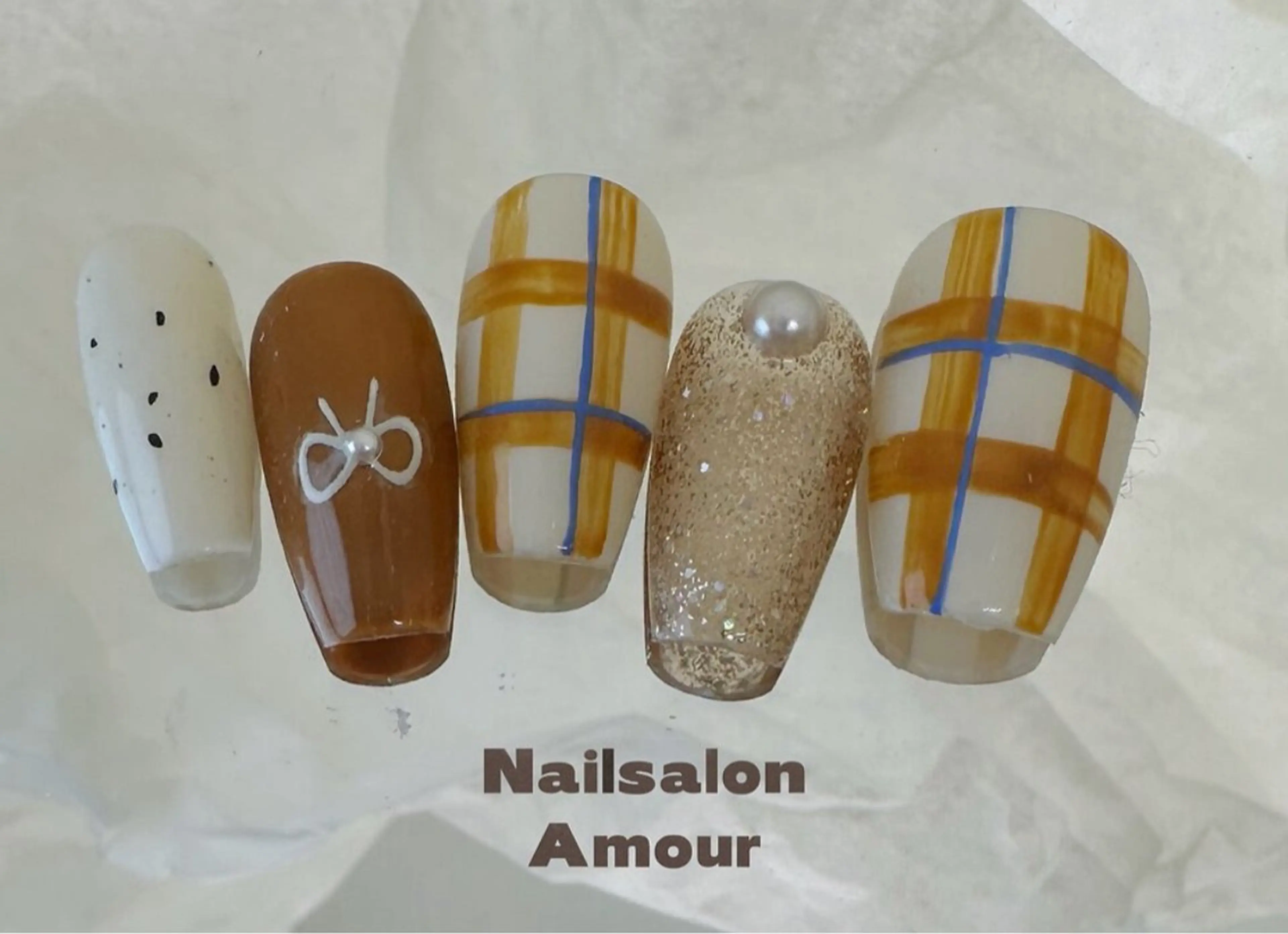 ネイル ハンドネイル 🫧 はる🩵のネイルデザイン