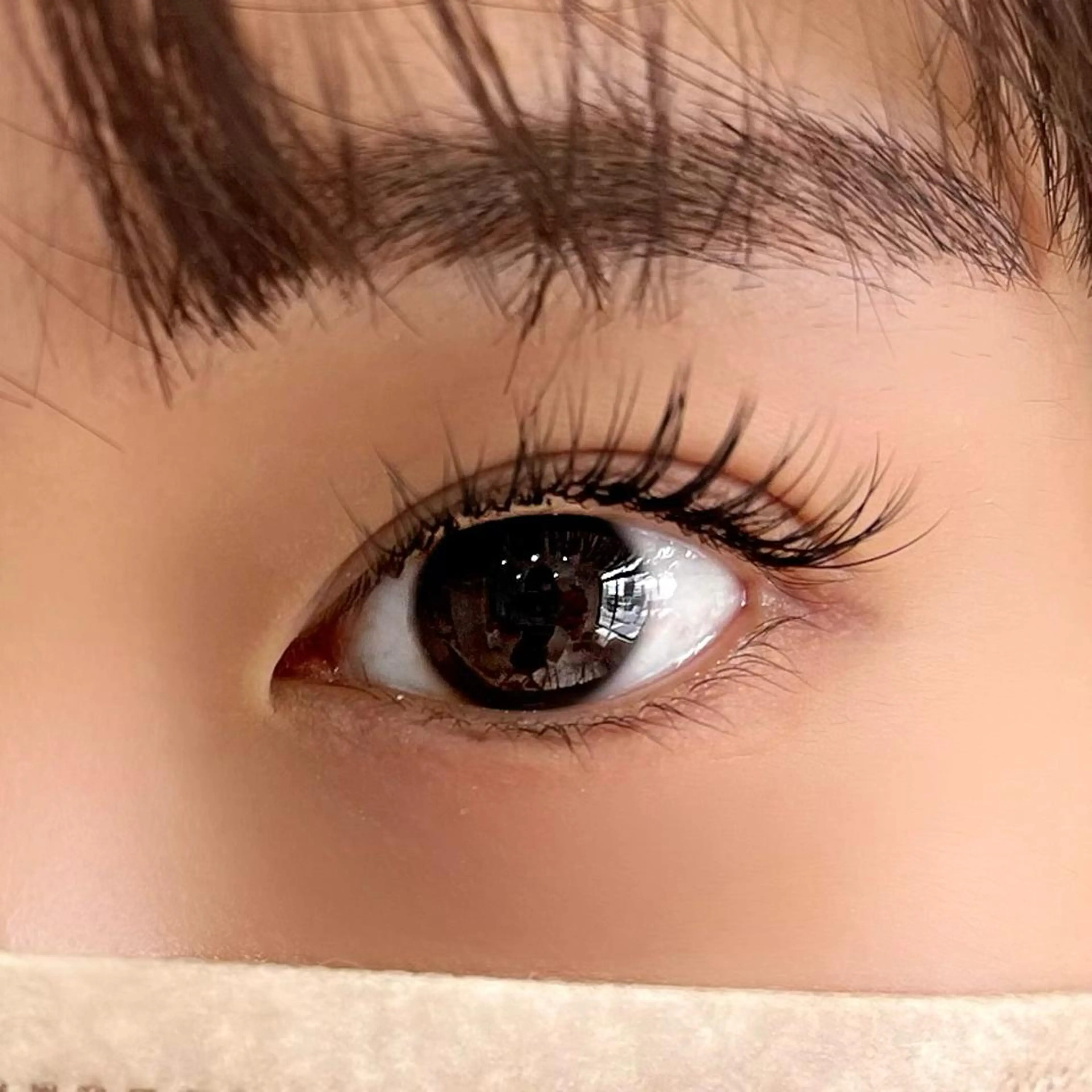 フラットラッシュ＊140本 《コーティング仕上げ》　他店オフ+500yenの写真