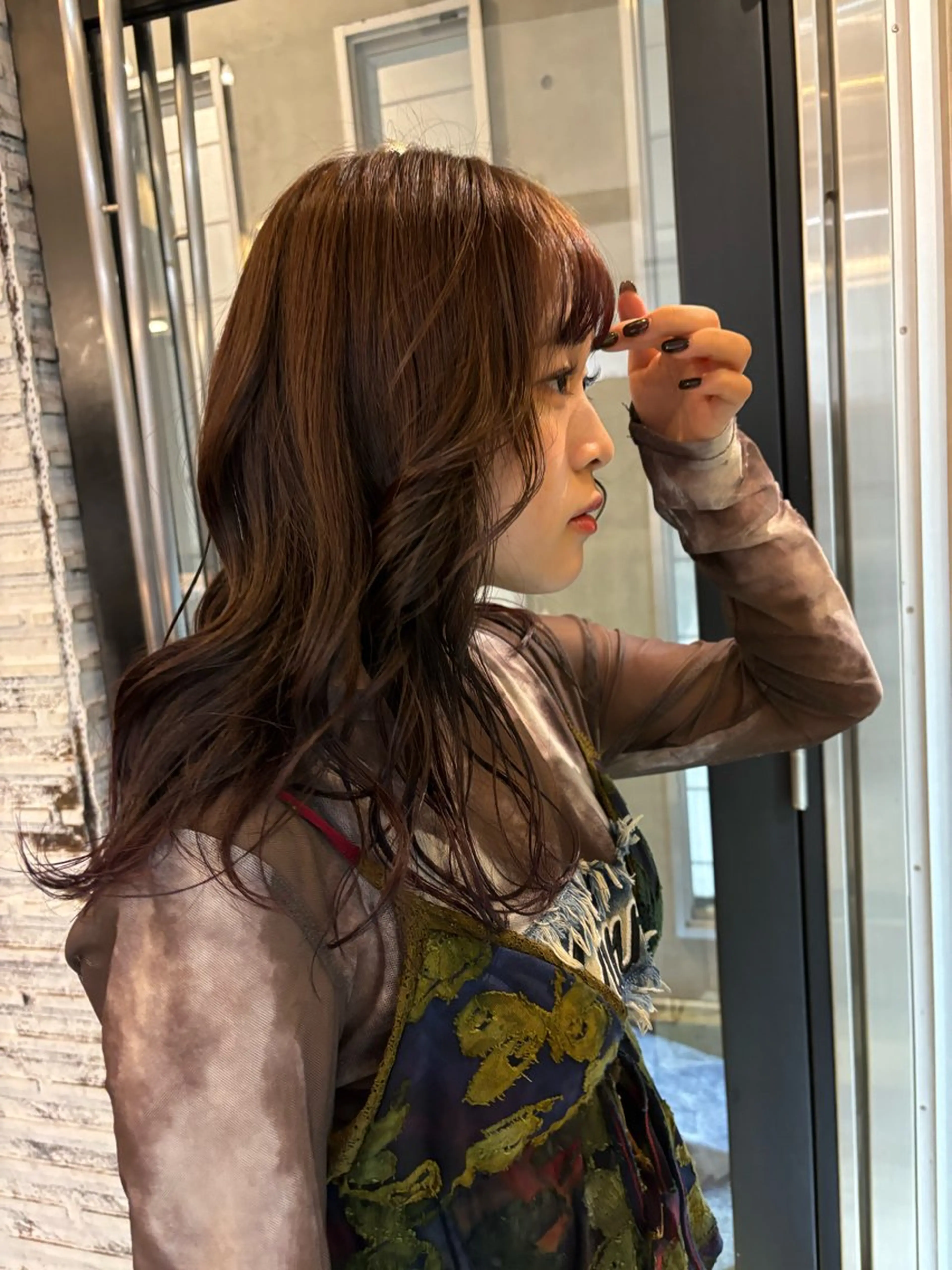 カラー 伊藤 優衣 /カットモデル名古屋のヘアスタイル