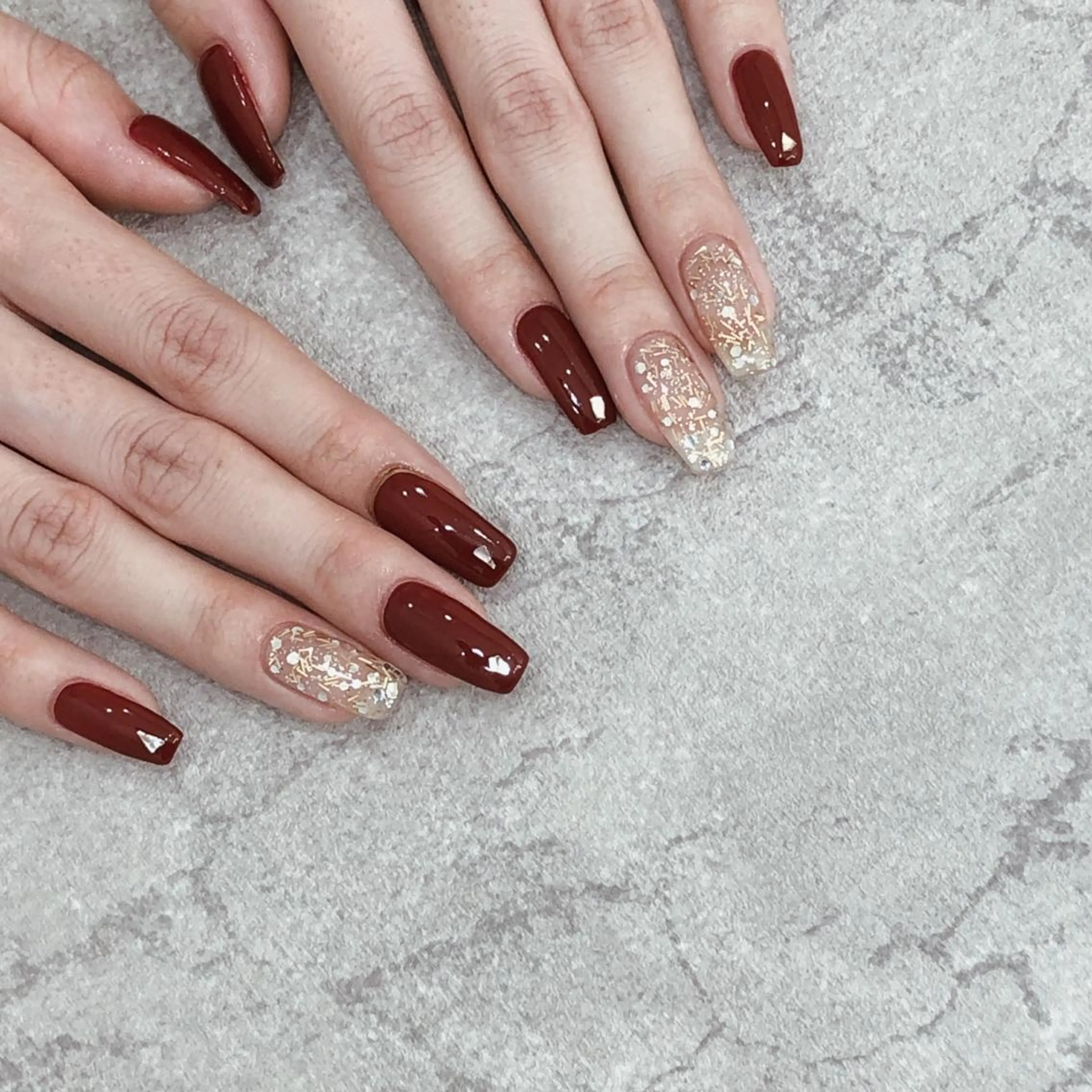 セミロング ネイル kikkake所属・スズキ カコのネイルデザイン