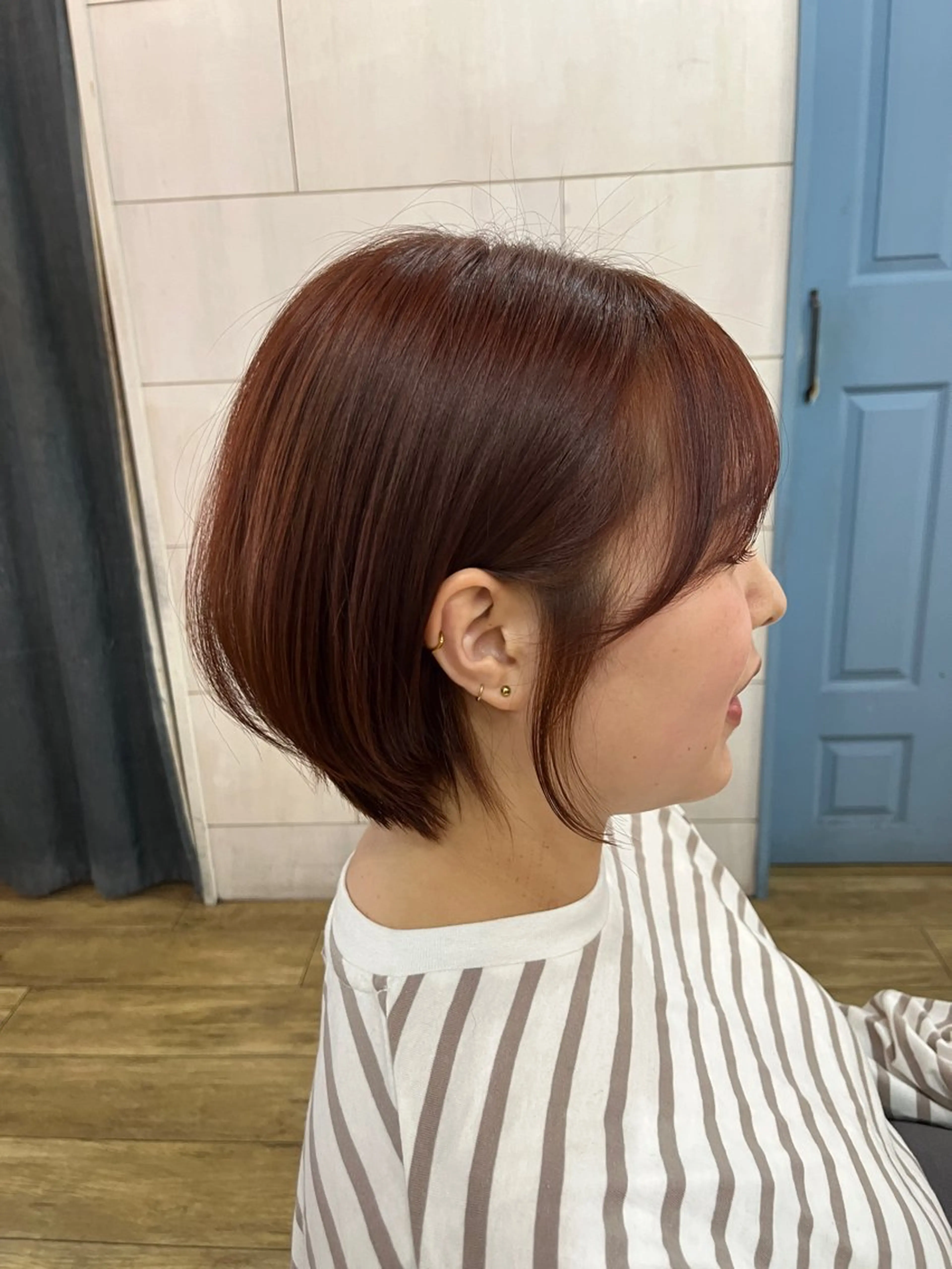 ショート カラー 🫧透明感/艶カラー /AYU🫧のヘアスタイル