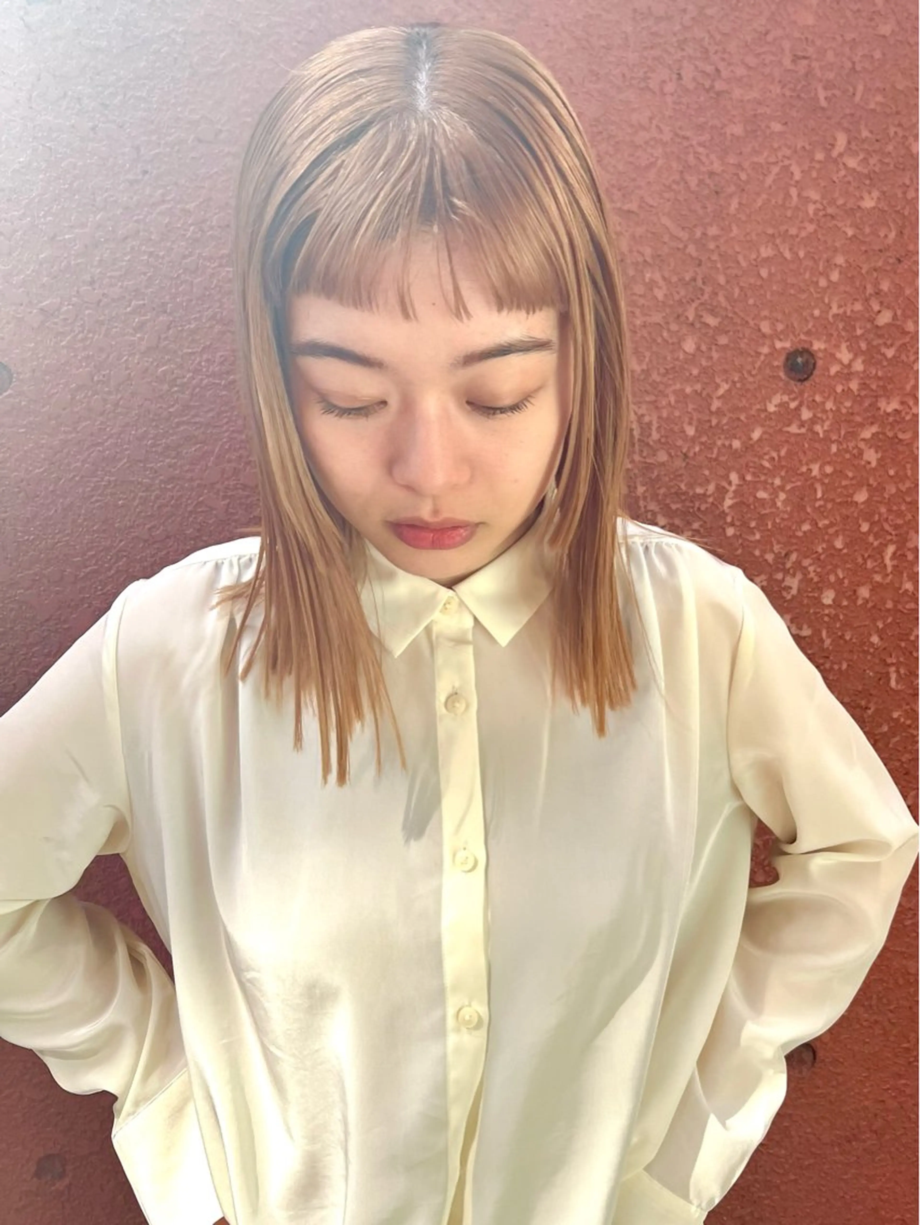 ショート カラー ブリーチ ケアブリーチ 似合わせカット トリートメント 💎透明感カラー特化 💎TAISEIのヘアスタイル