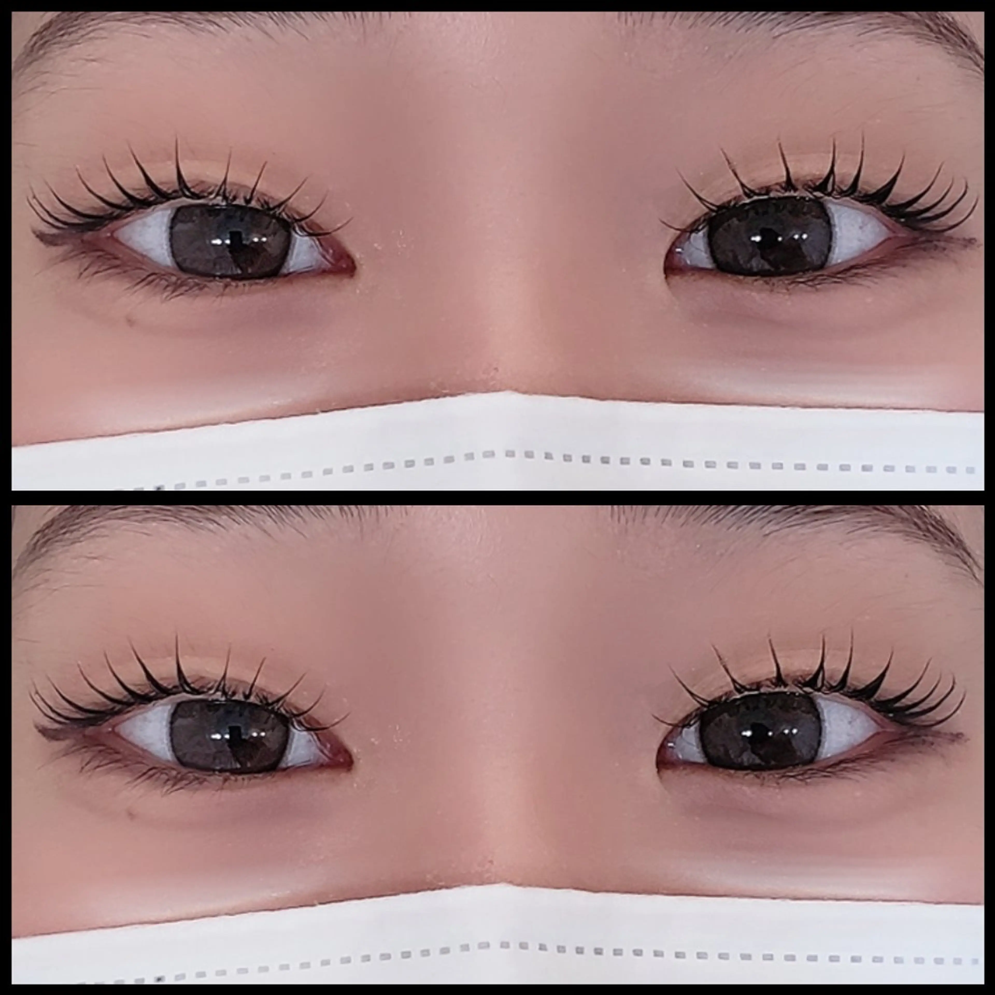 マツエク・マツパ 束感まつ毛 一重×まつ毛パーマ THE BALM🐱 TAKI★のマツエク・マツパデザイン