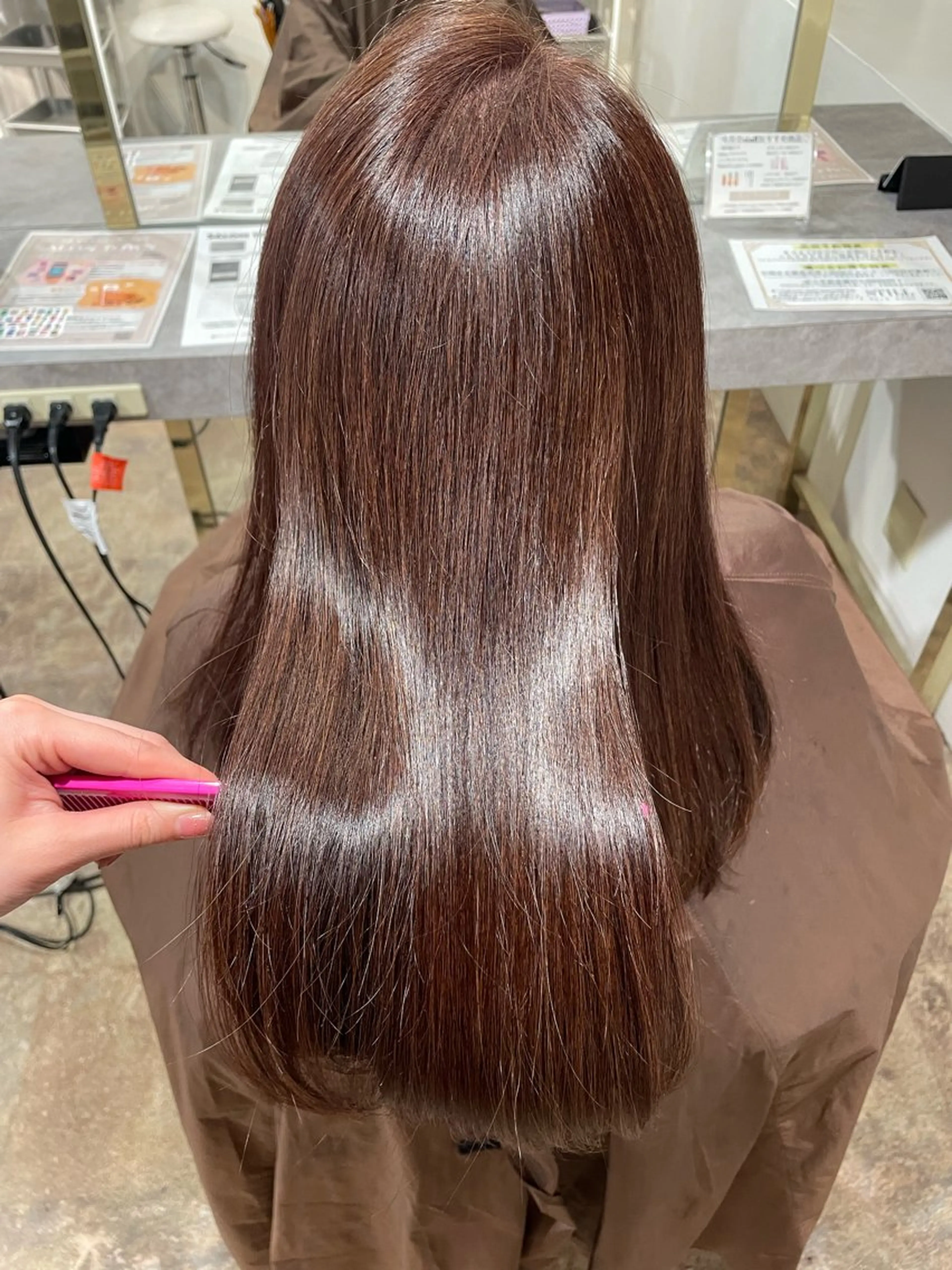 ロング カラー 札幌艶髪/透明感 カラー🍓さつき🍓のヘアスタイル